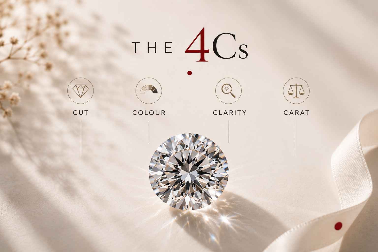 Diamond Cut, Colour, Clarity & Carat Explained: A Simple Guide to Choosing the Perfect Diamond