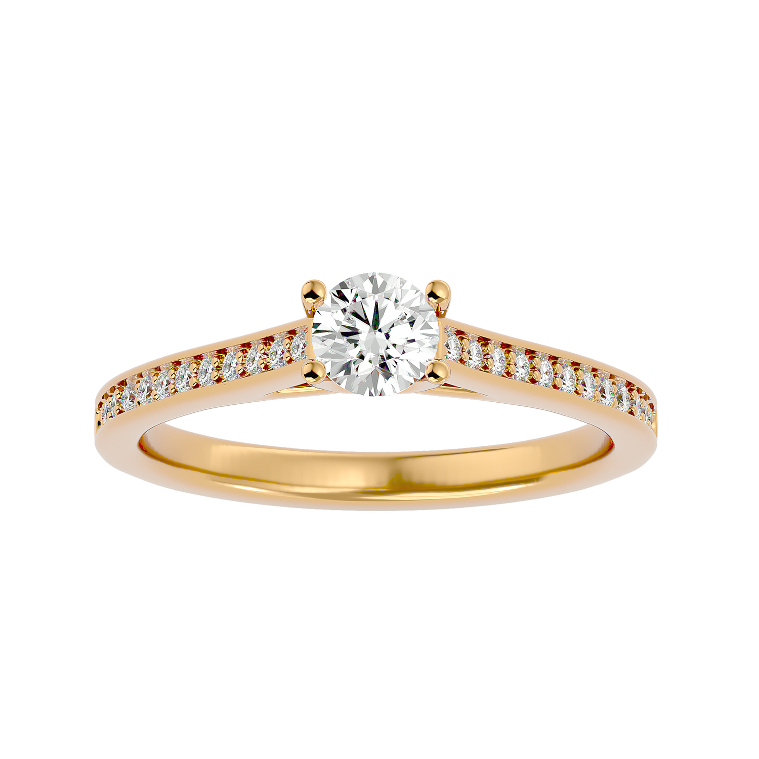 Jana Round Solitaire Ring