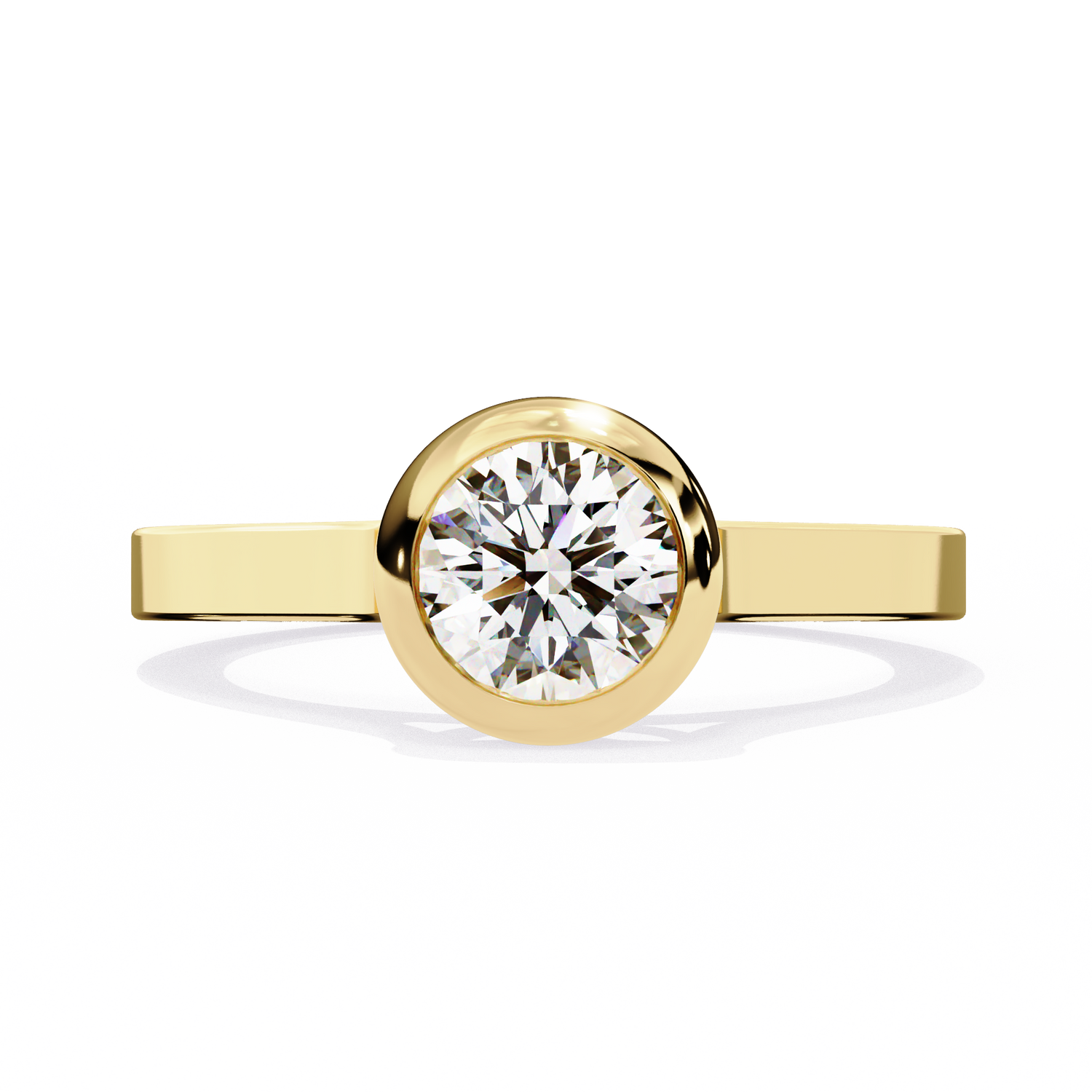 Bridget Round Solitaire Ring