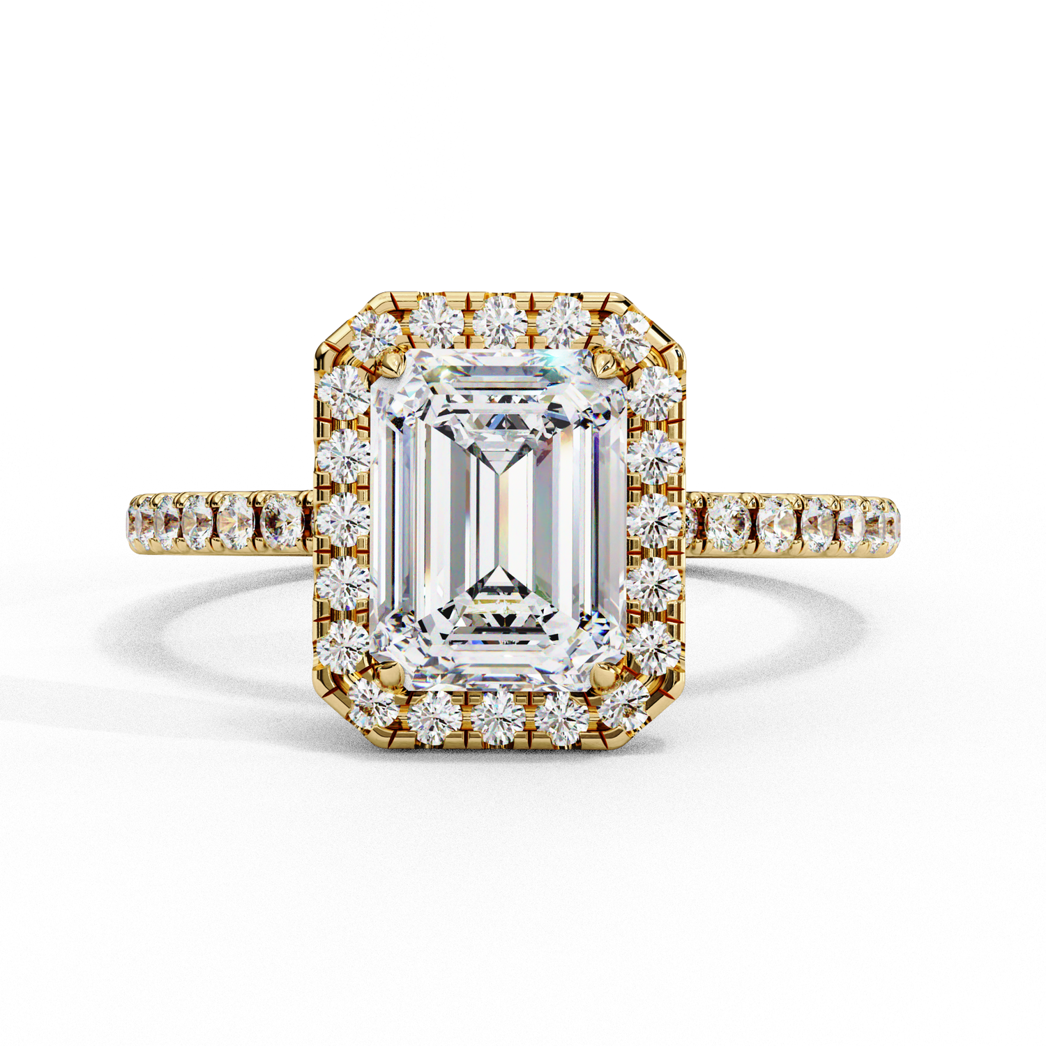 Briar Emerald Solitaire Ring