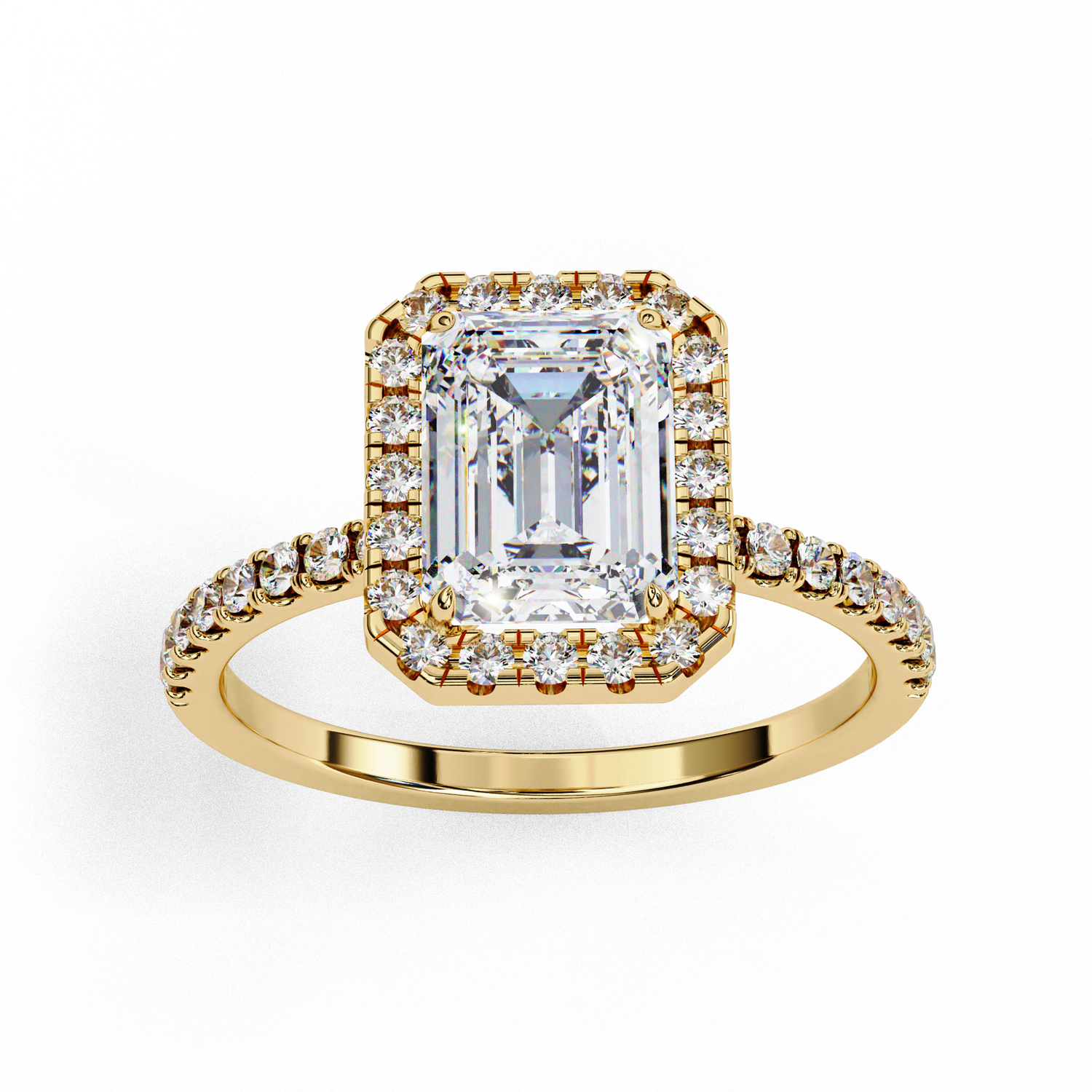 Briar Emerald Solitaire Ring