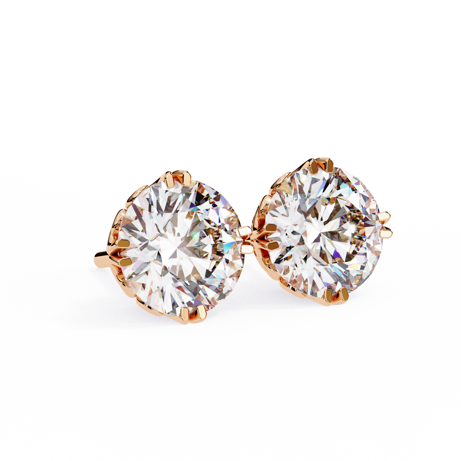 Brielle Solitaire Studs