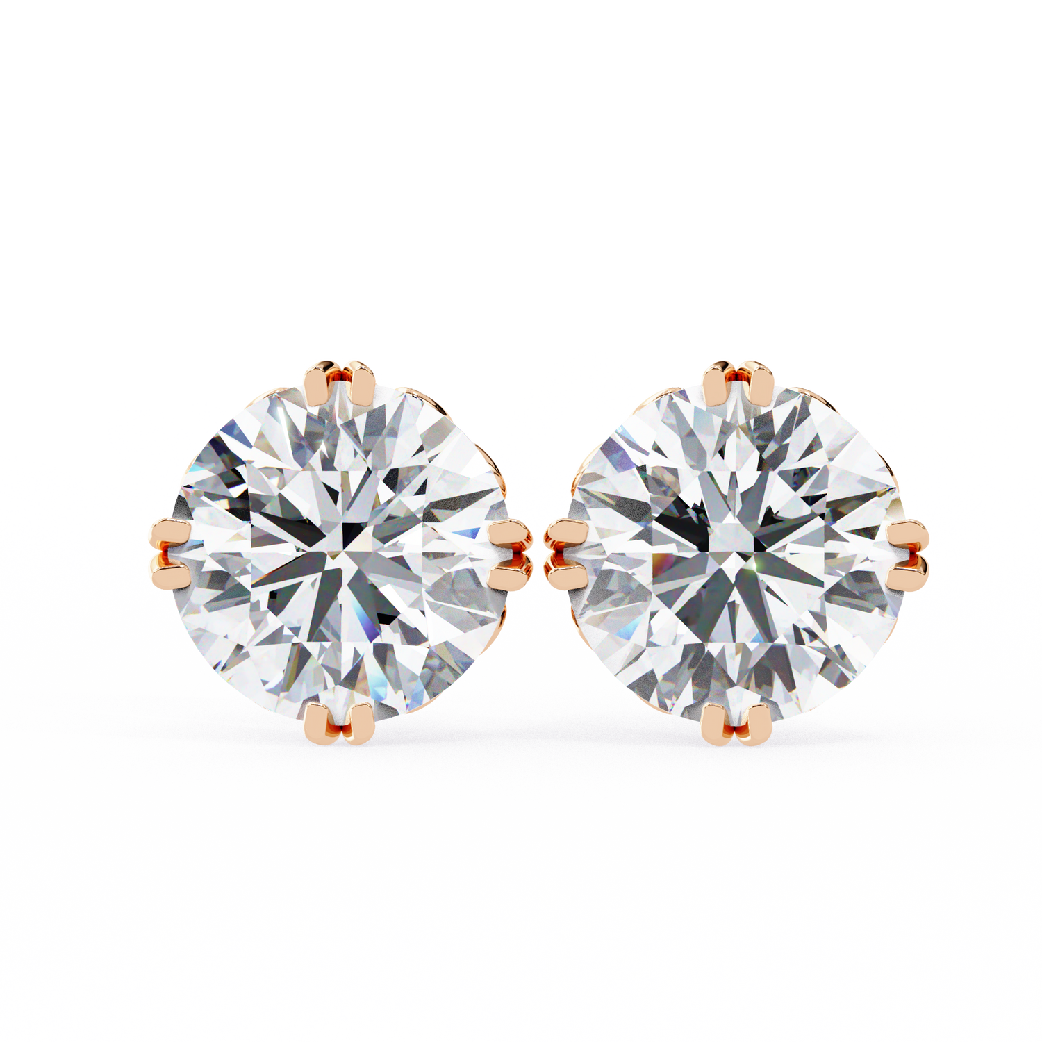 Brielle Solitaire Studs