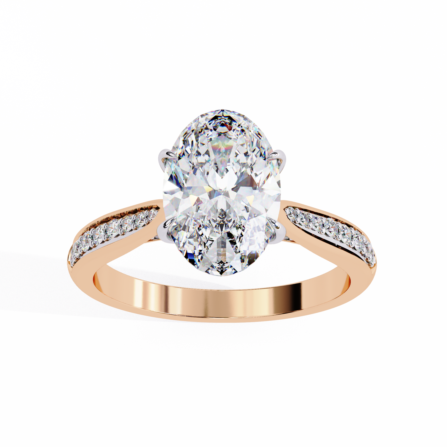 Linda Oval Solitaire Ring