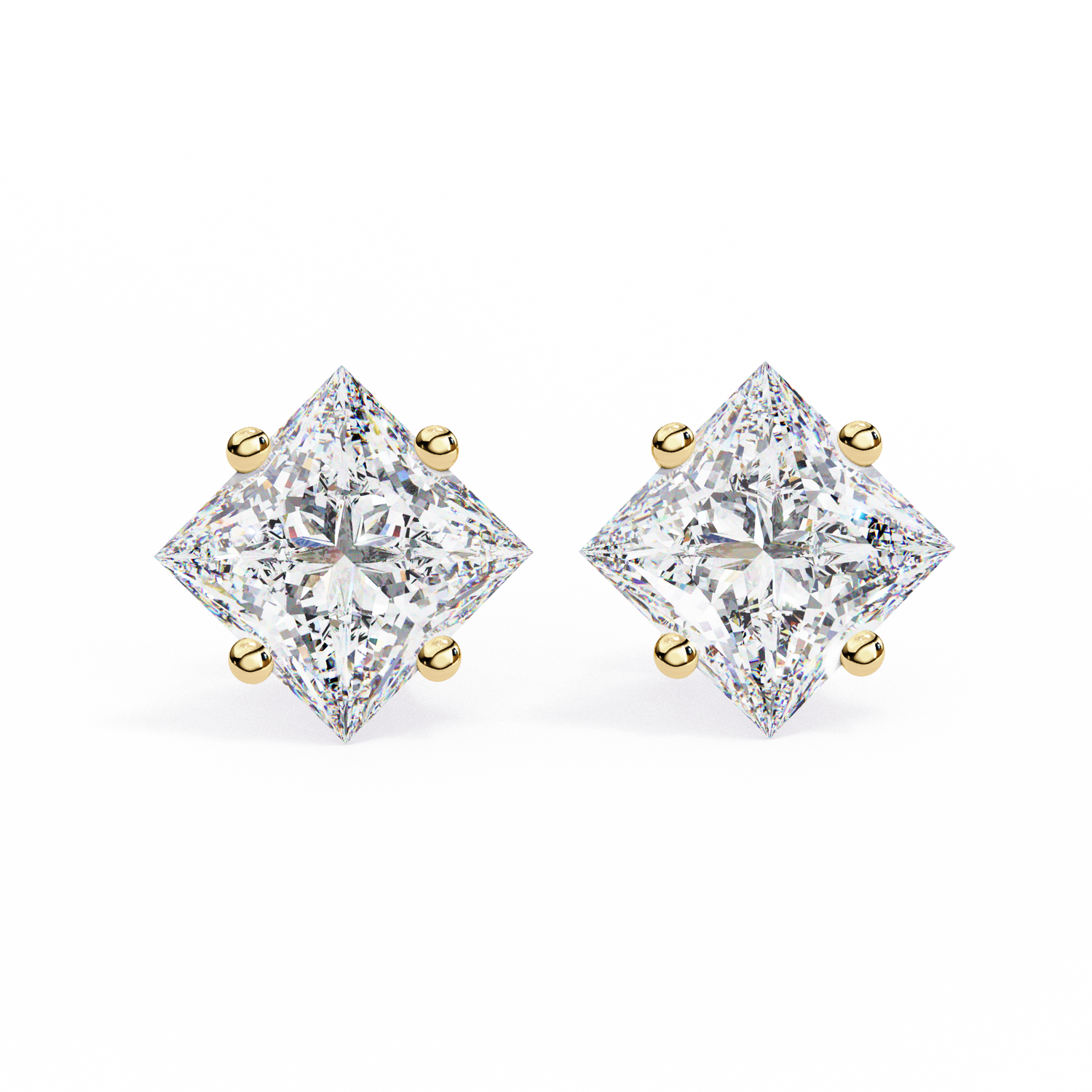 Quinn Solitaire Studs