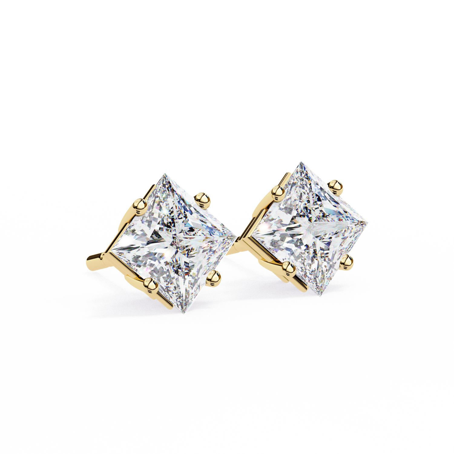 Quinn Solitaire Studs