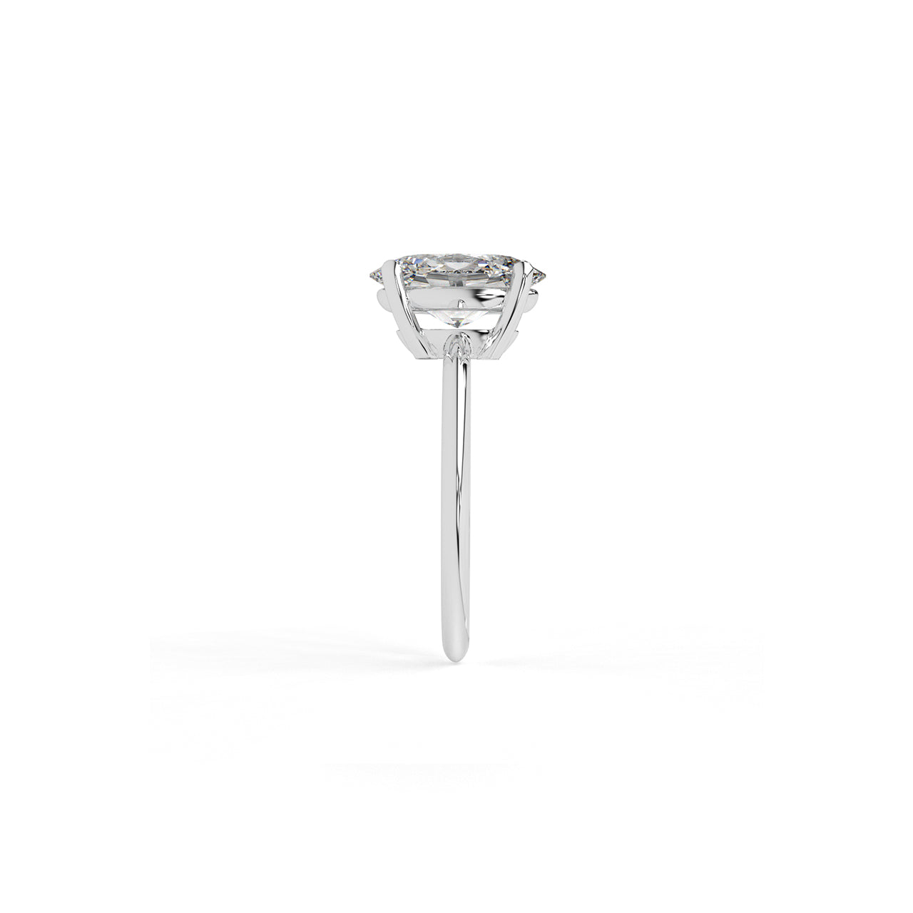 2.2 Ct Oval Solitaire Ring