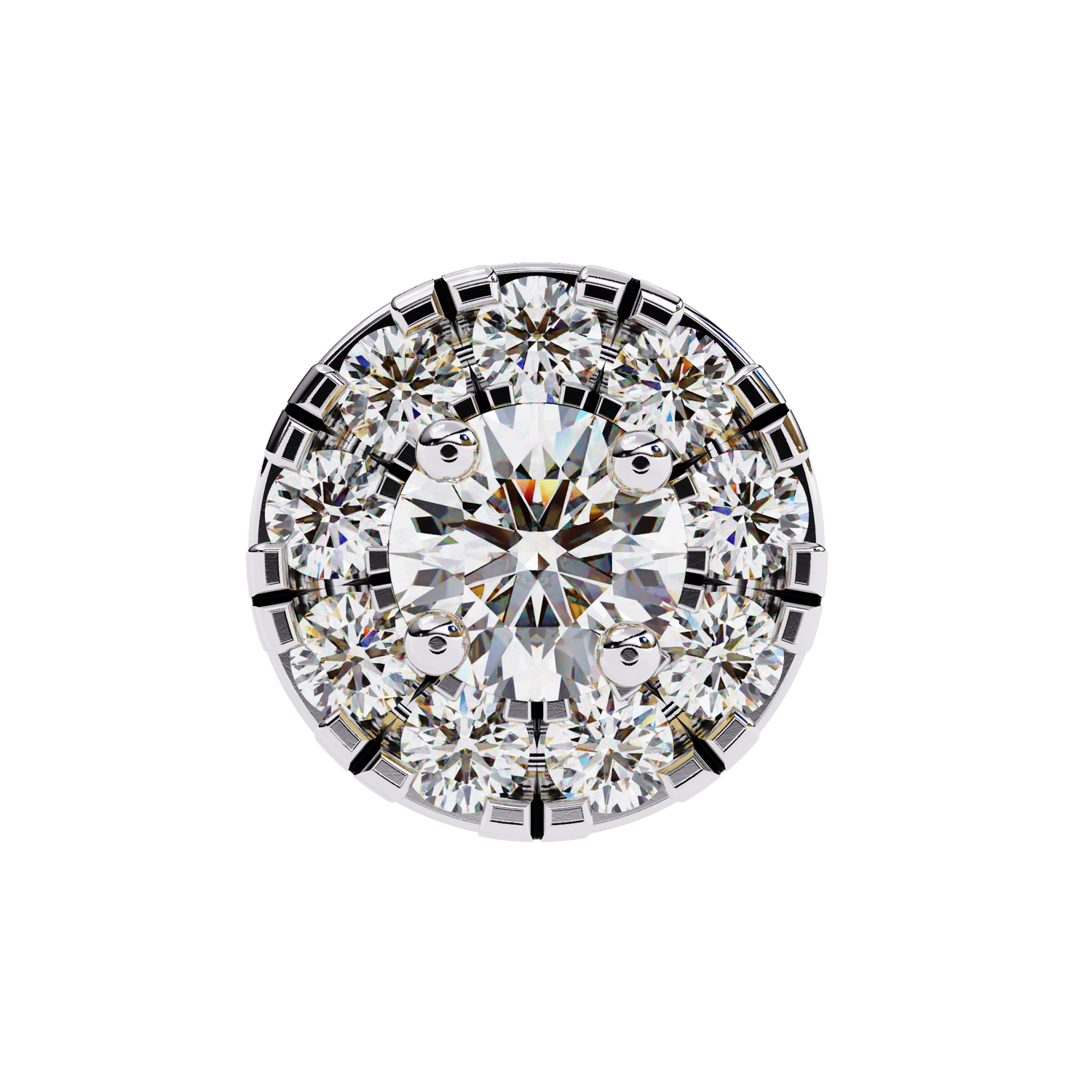 Reagan Solitaire Studs