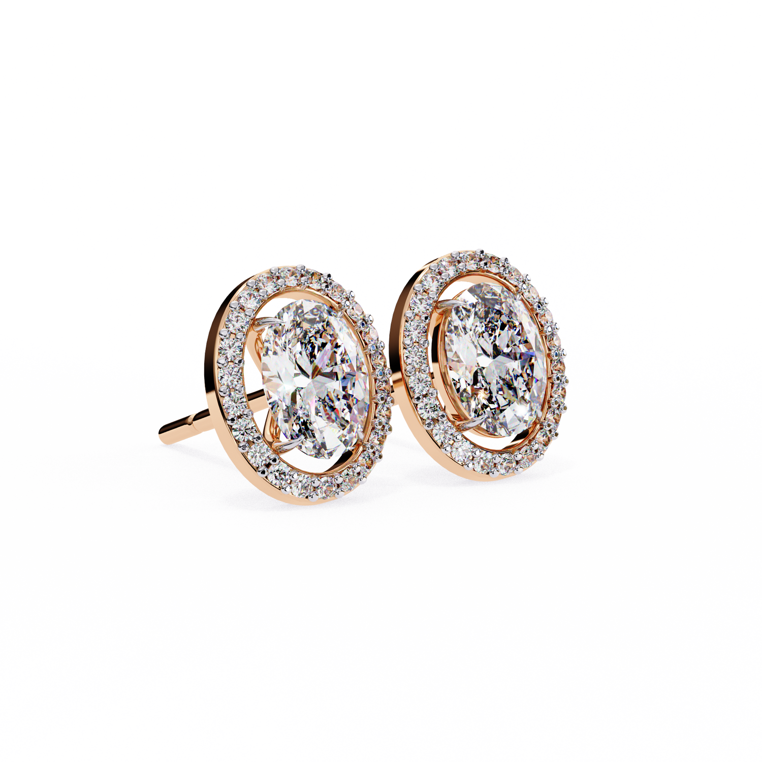Jade Solitaire Studs