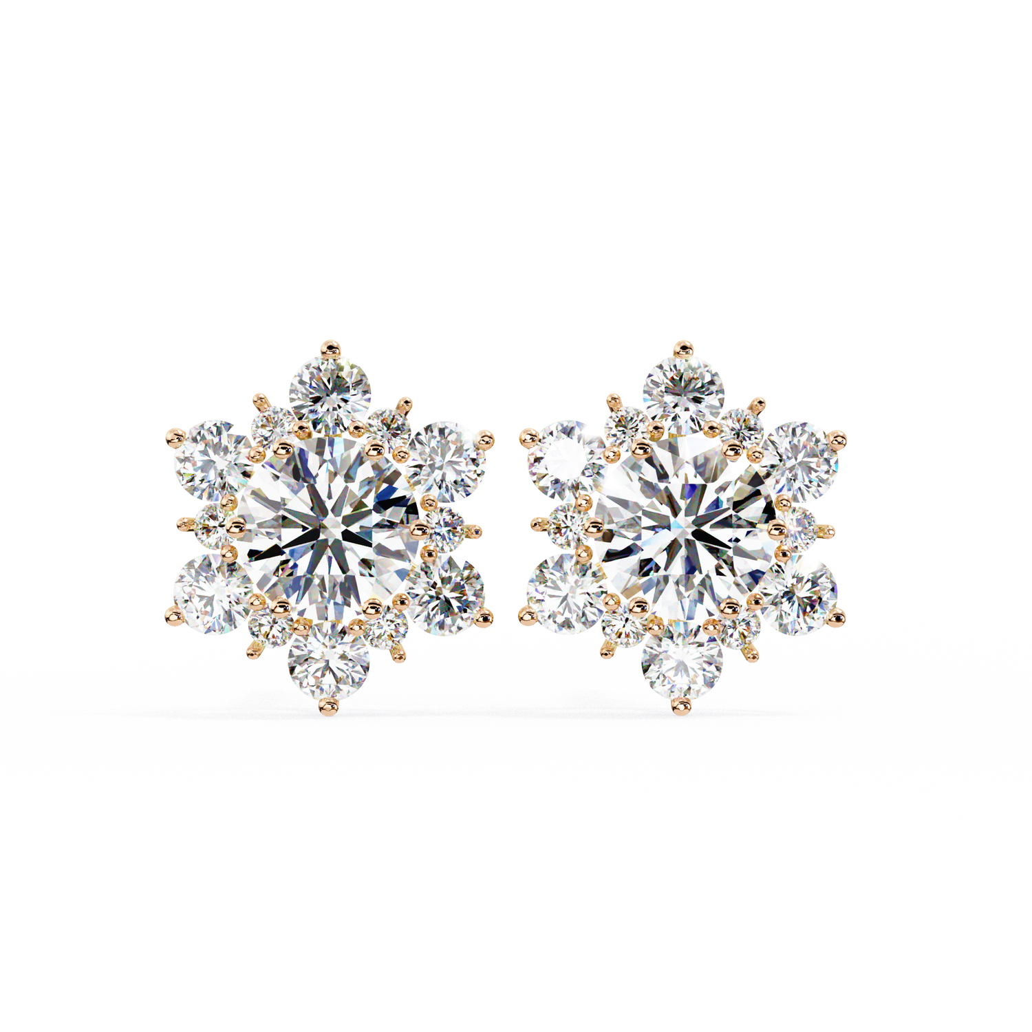 Ximena Solitaire Studs
