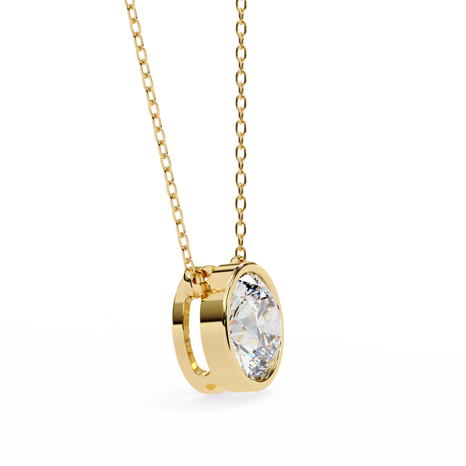Fatima Diamond Pendant
