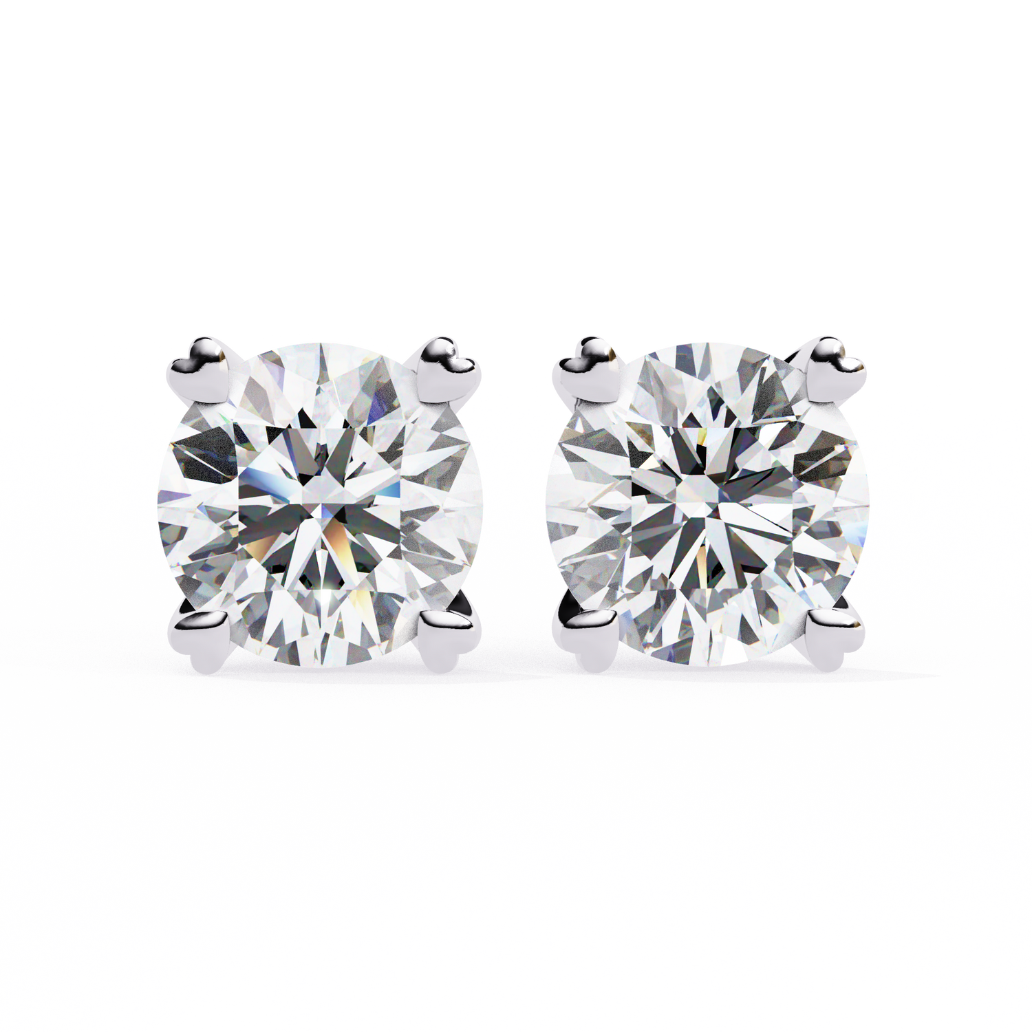 Faith Solitaire Studs