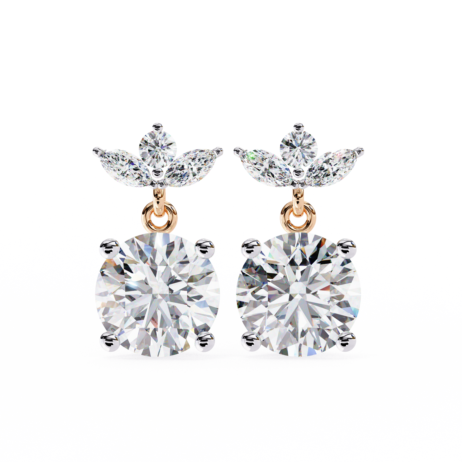 Margaret Solitaire Earrings