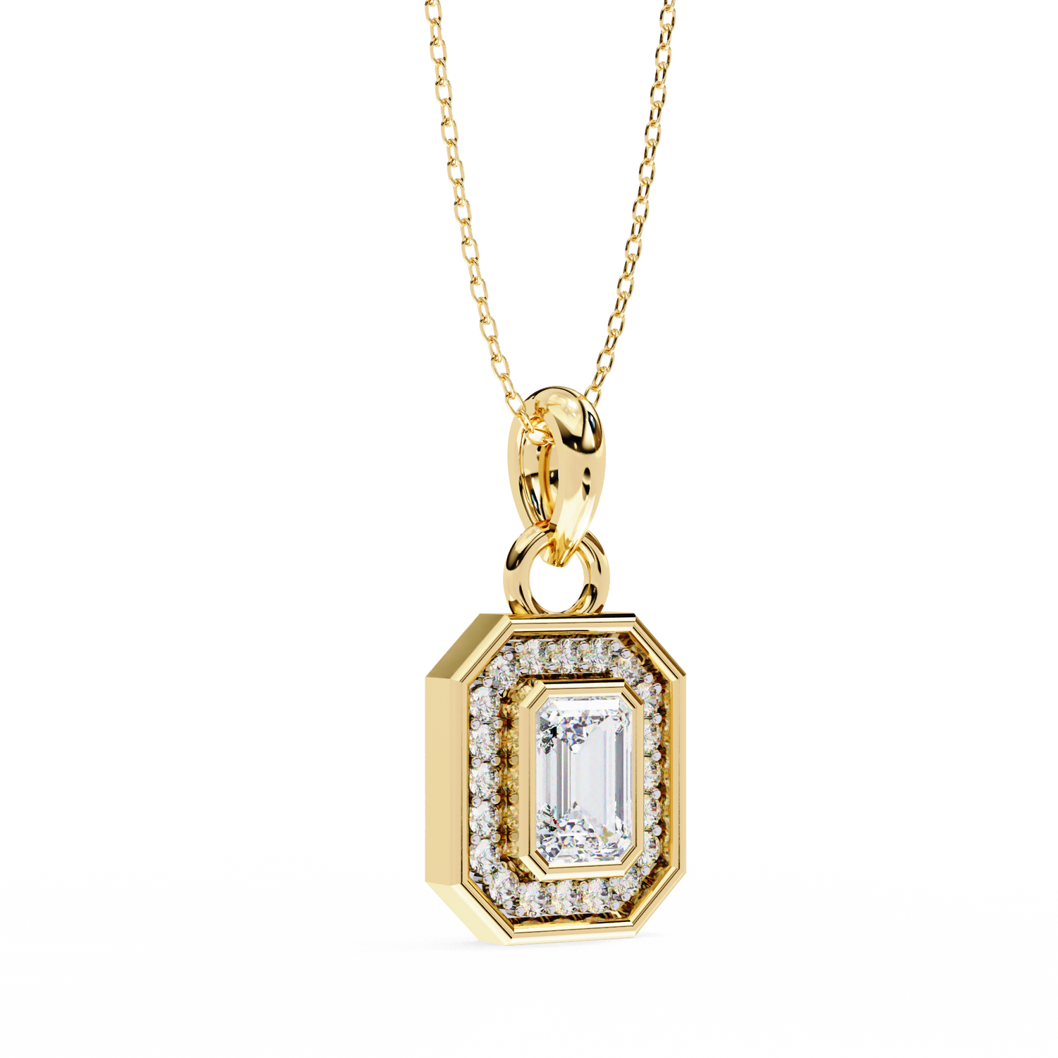 Gia Diamond Pendant