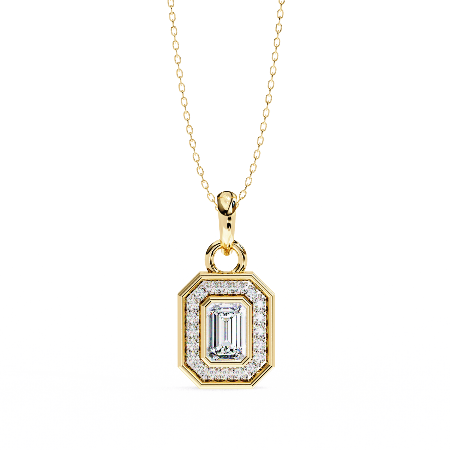 Gia Diamond Pendant