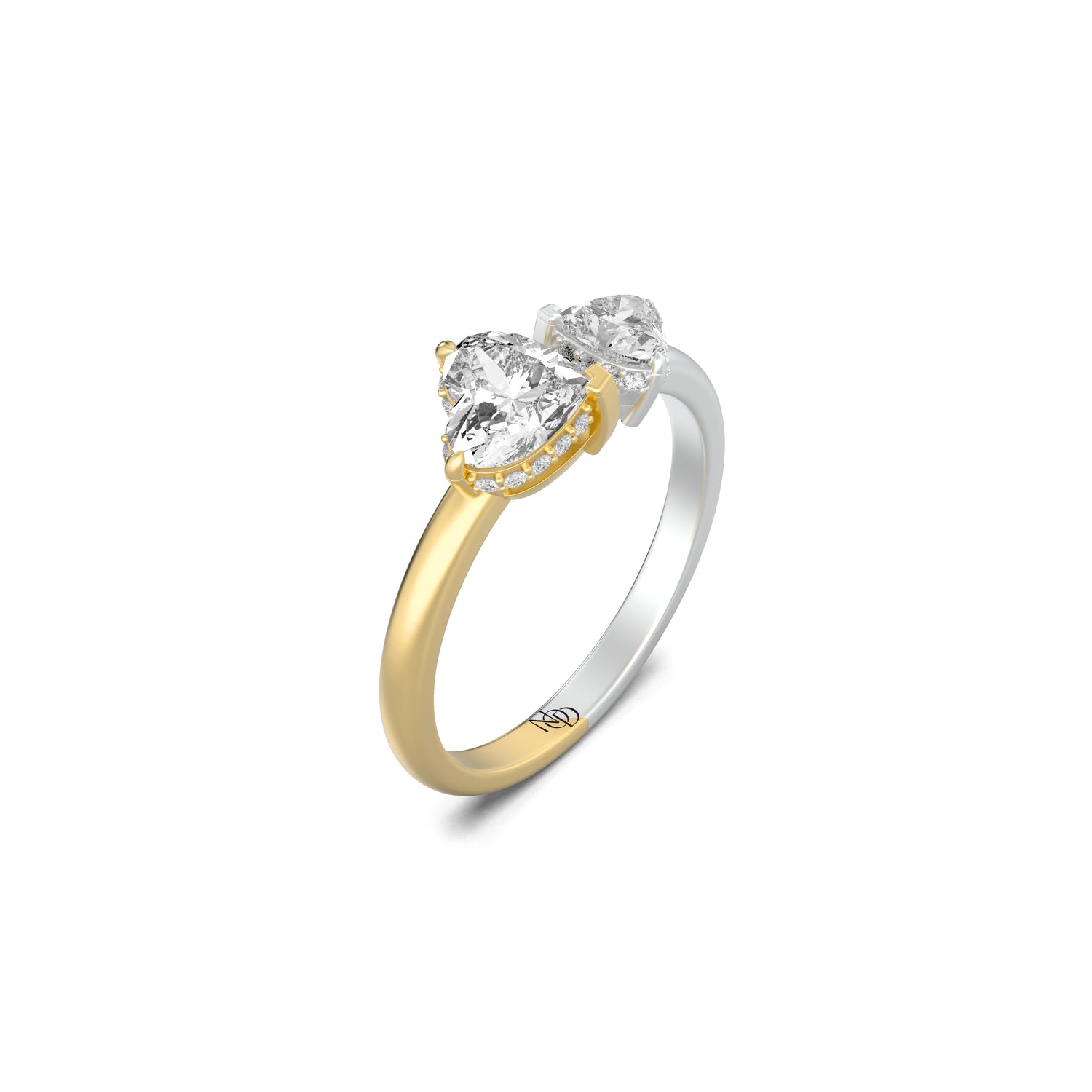 The Kindred Hearts: Toi et Moi Ring
