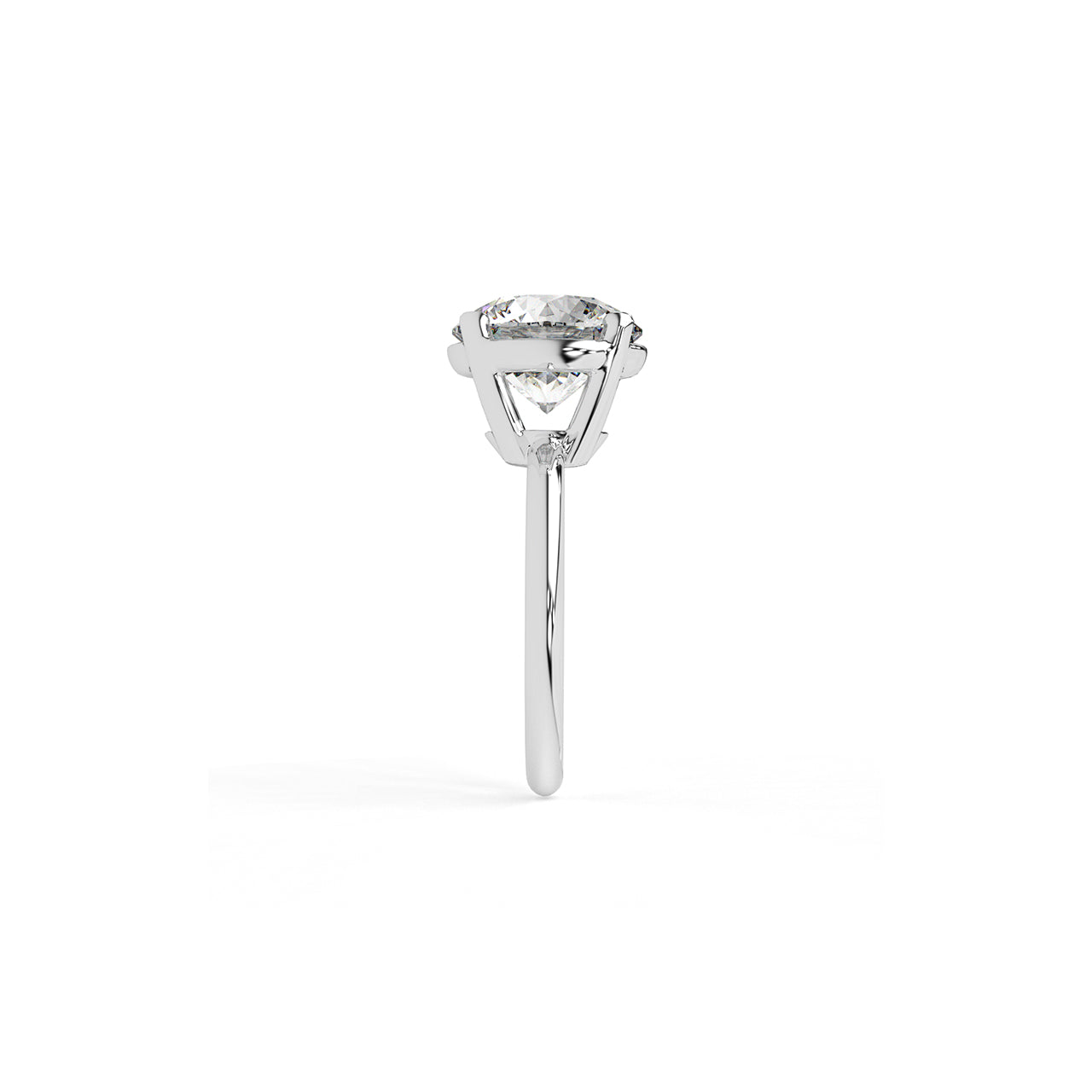 4 Ct Round Solitaire Ring