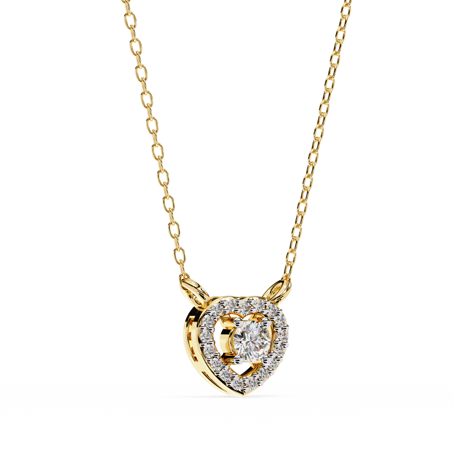 Winter Diamond Pendant