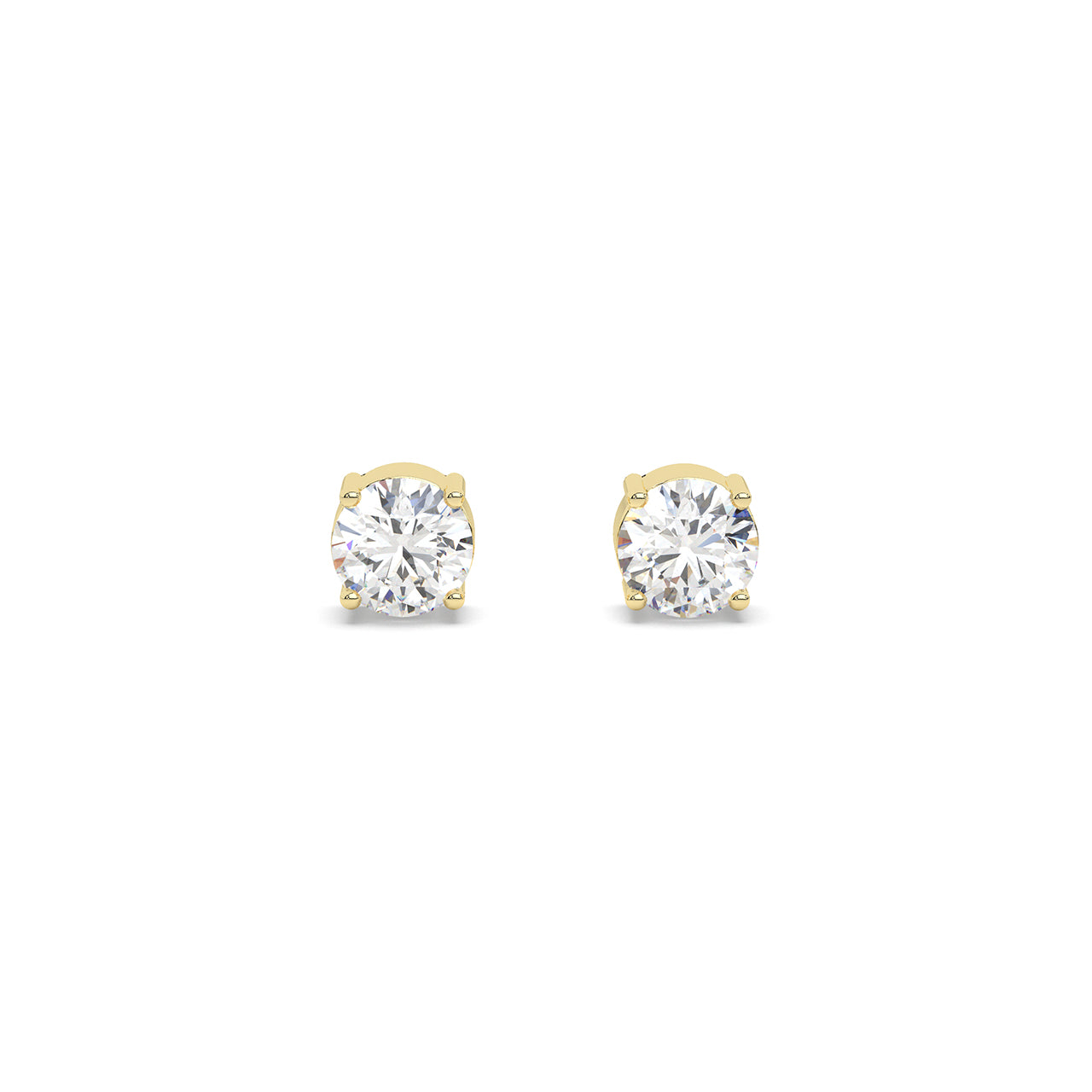 5 Ct Solitaire Studs (2.5 ct each)