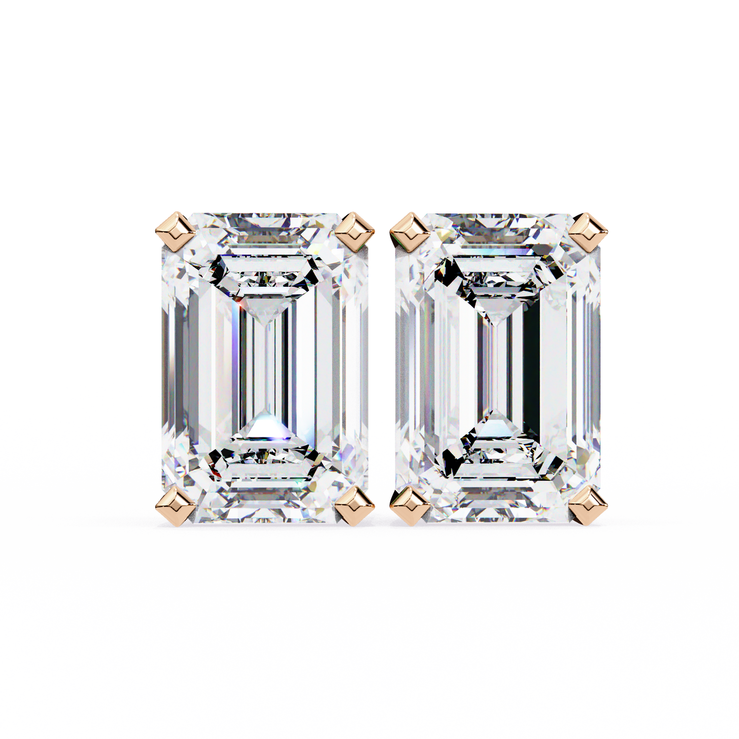 Emery Solitaire Studs