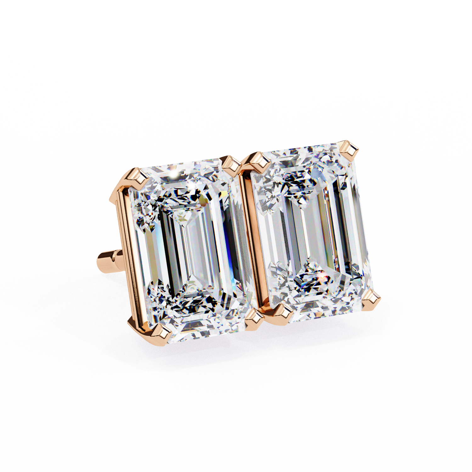 Emery Solitaire Studs
