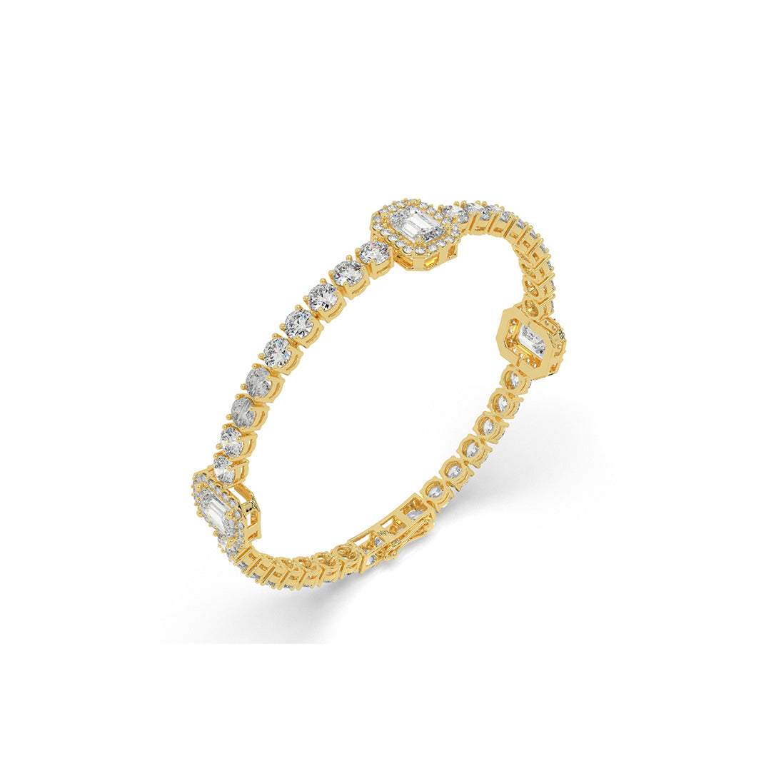Frost Link Tennis Bracelet