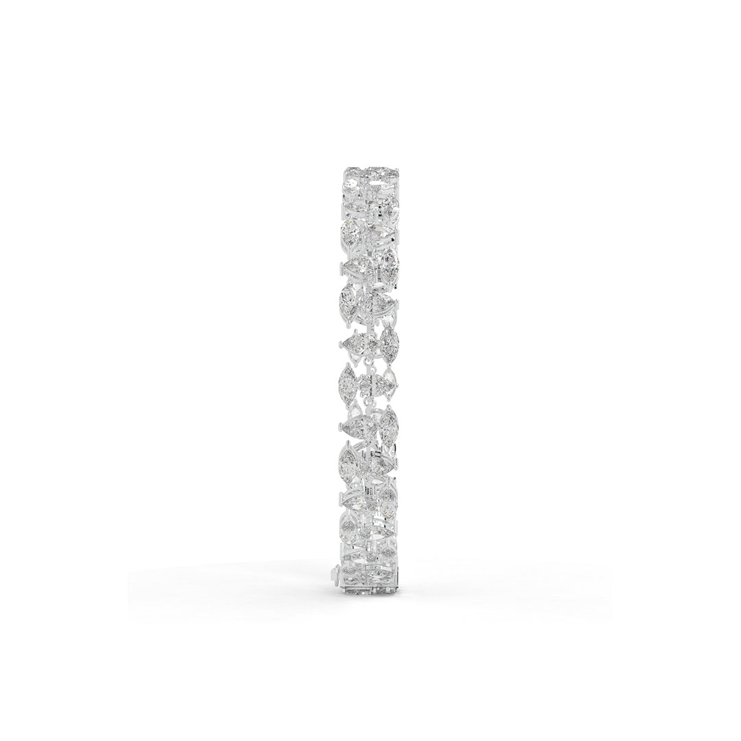 Ripple Band Tennis Bracelet