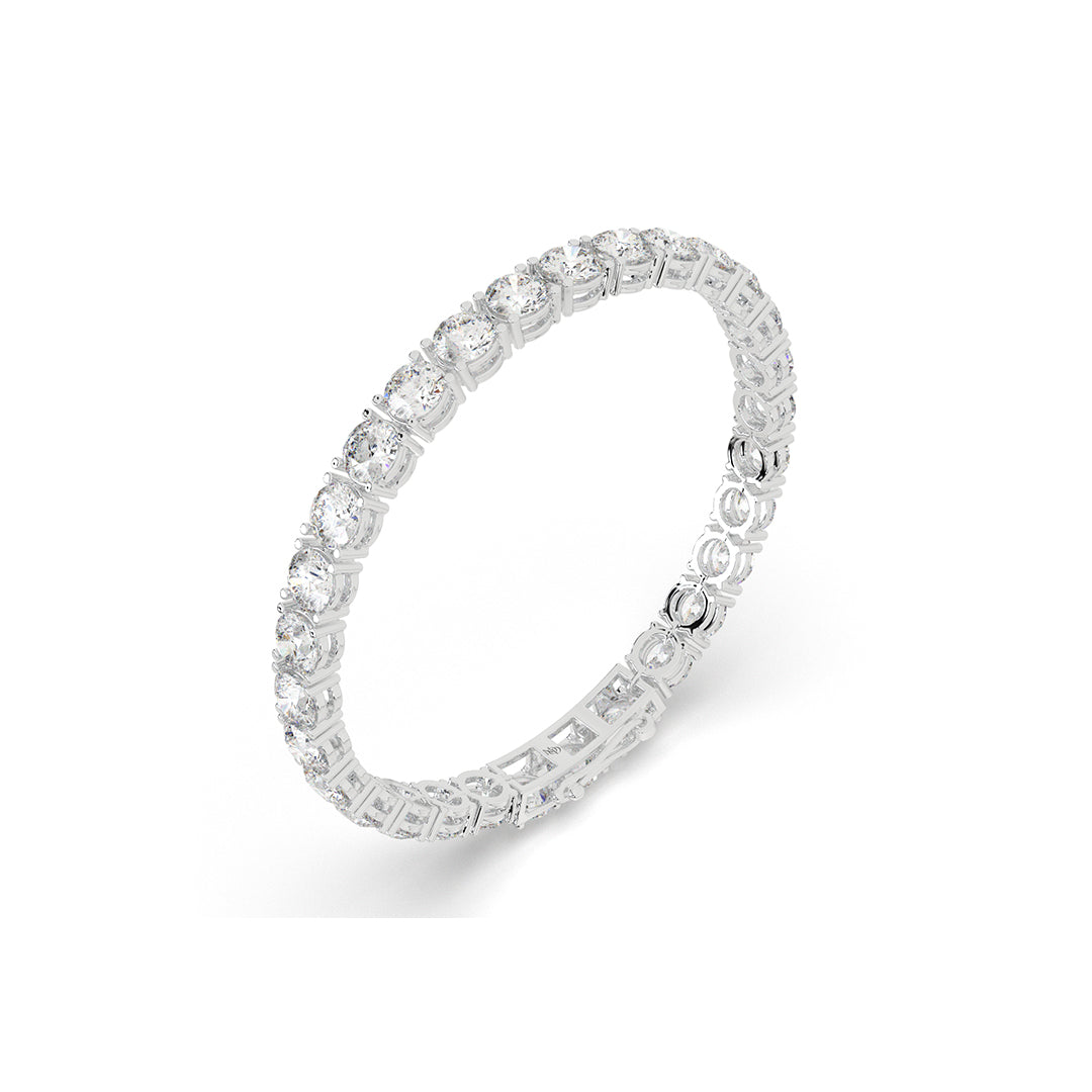 22.63 ct Round Brilliant Lab-Grown Diamond Tennis Bracelet (0.8 ct each)