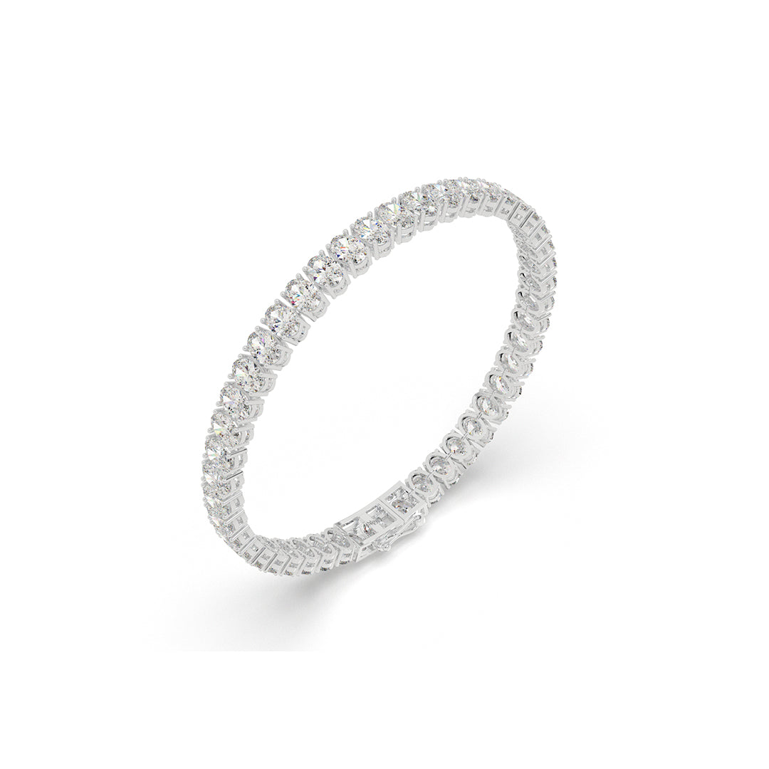 13.34 ct Oval Diamond Tennis Bracelet (0.33 ct each)