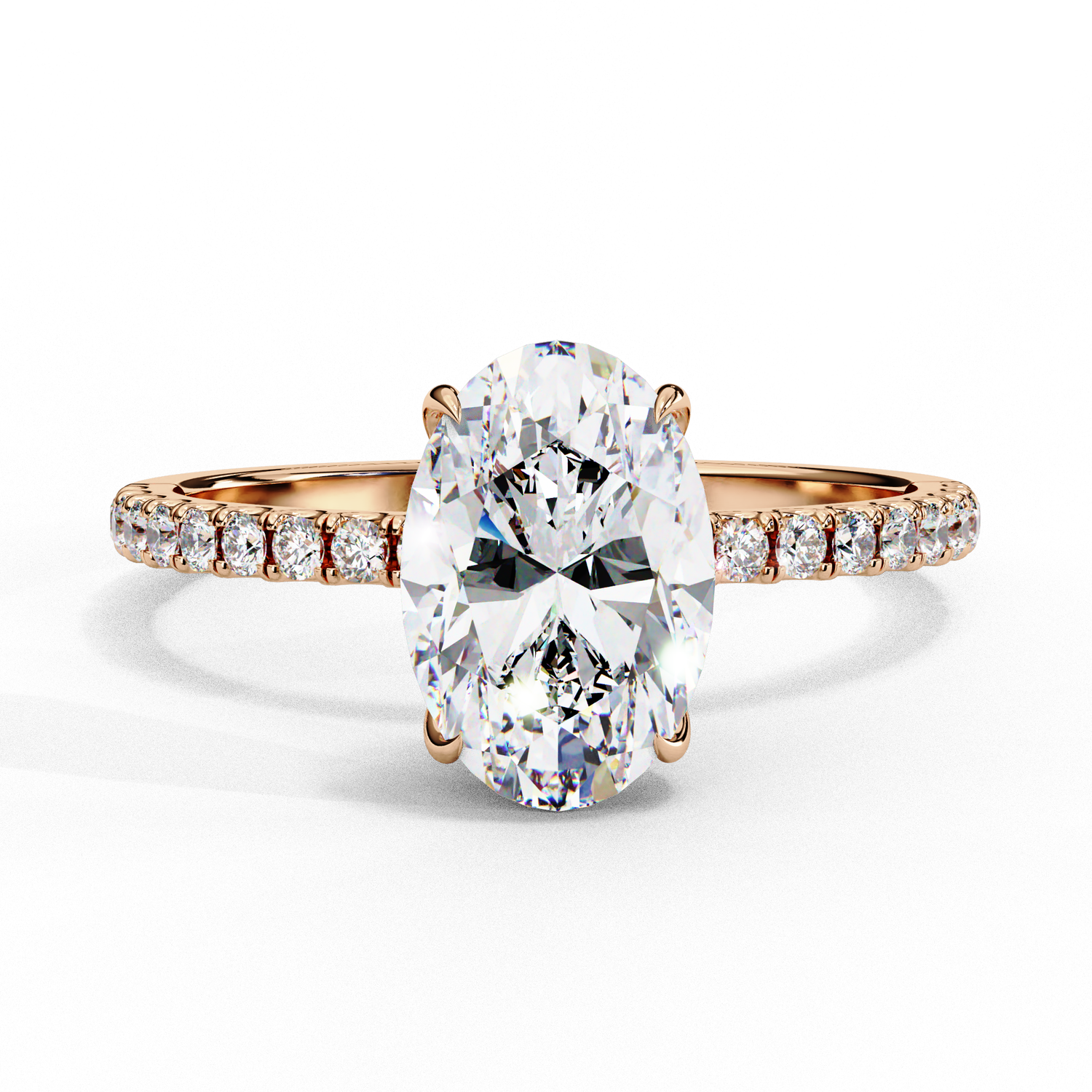 Palmer Oval Solitaire Ring
