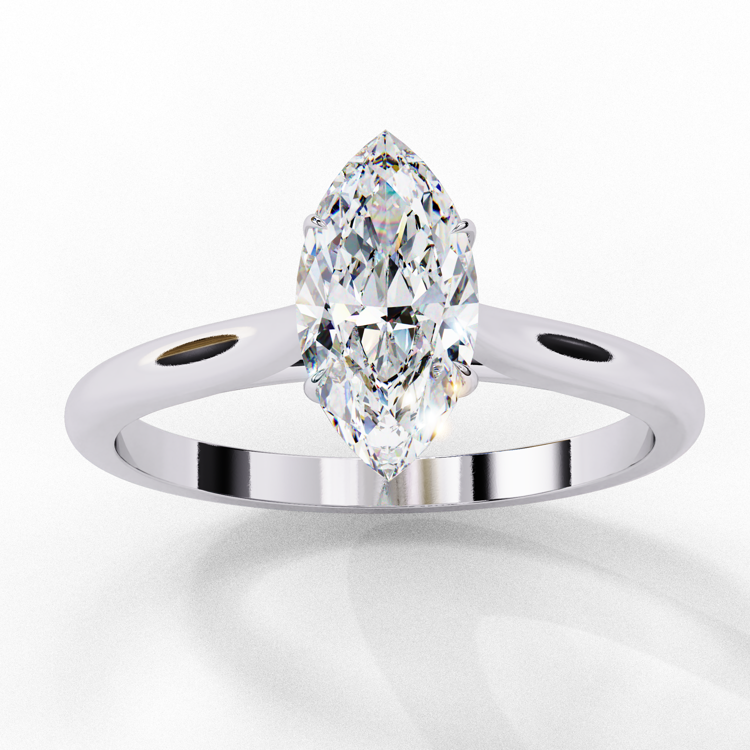 Tiffany Marquise Solitaire Ring