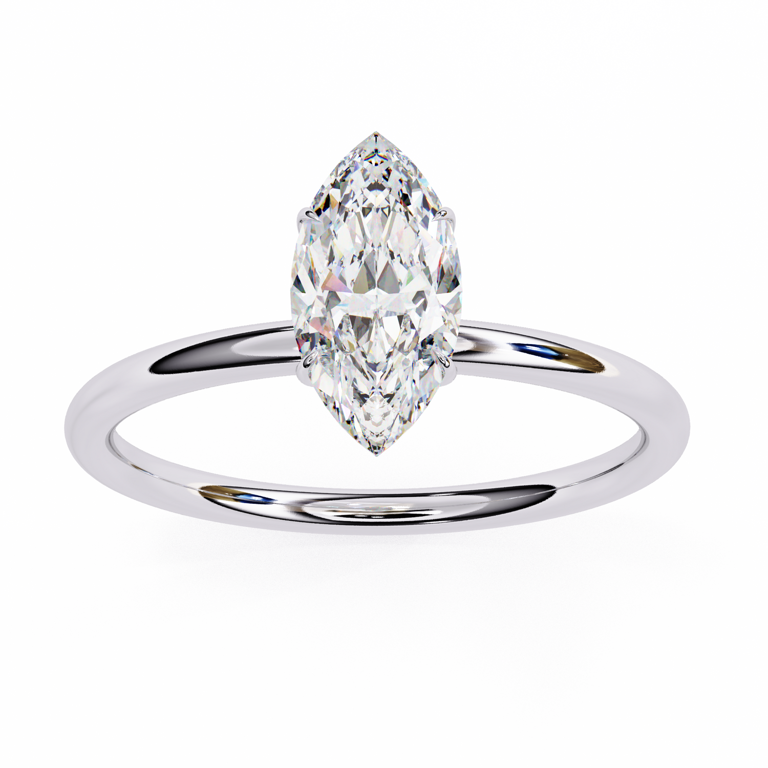 Rayna Marquise Solitaire Ring