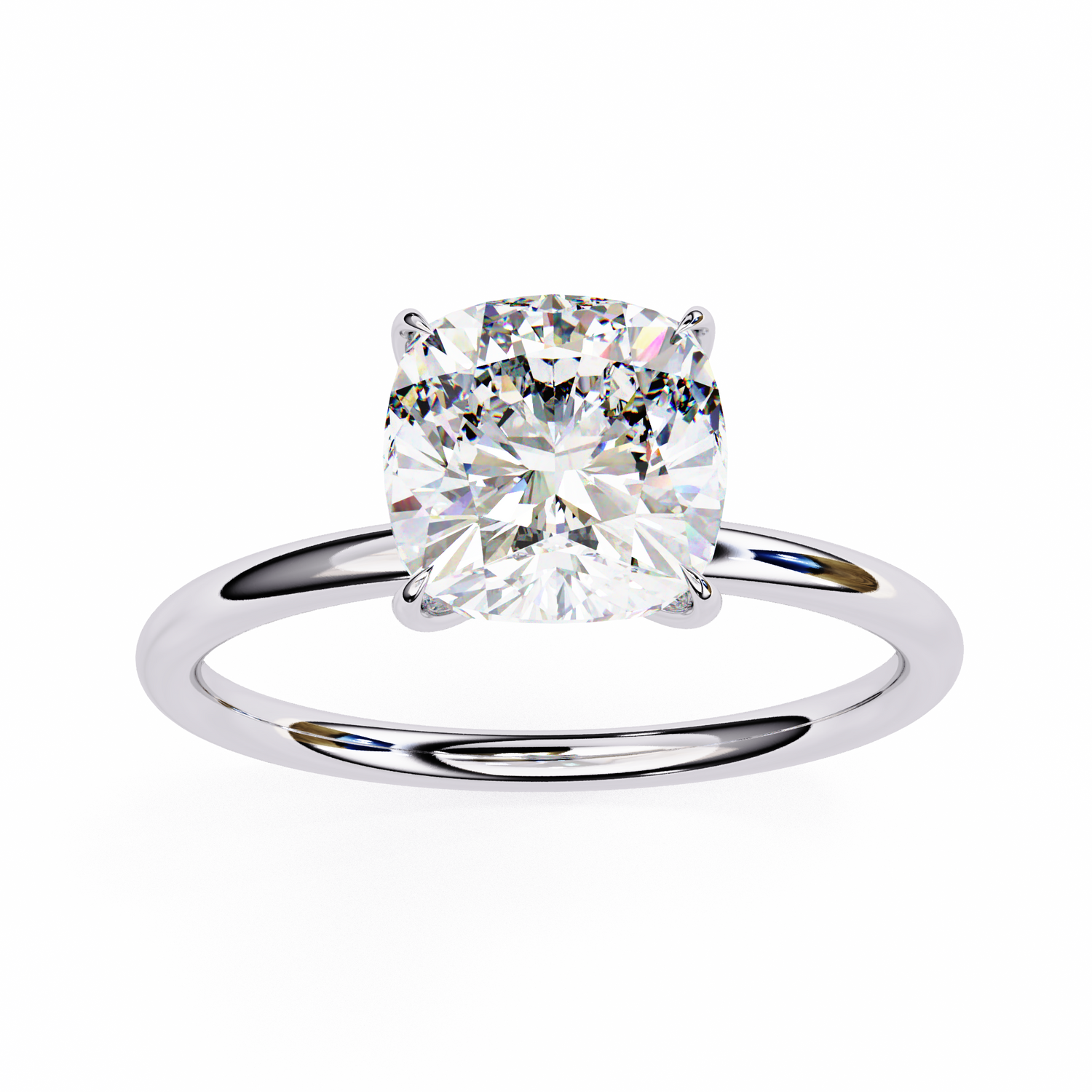 Addilynn Cushion Solitaire Ring