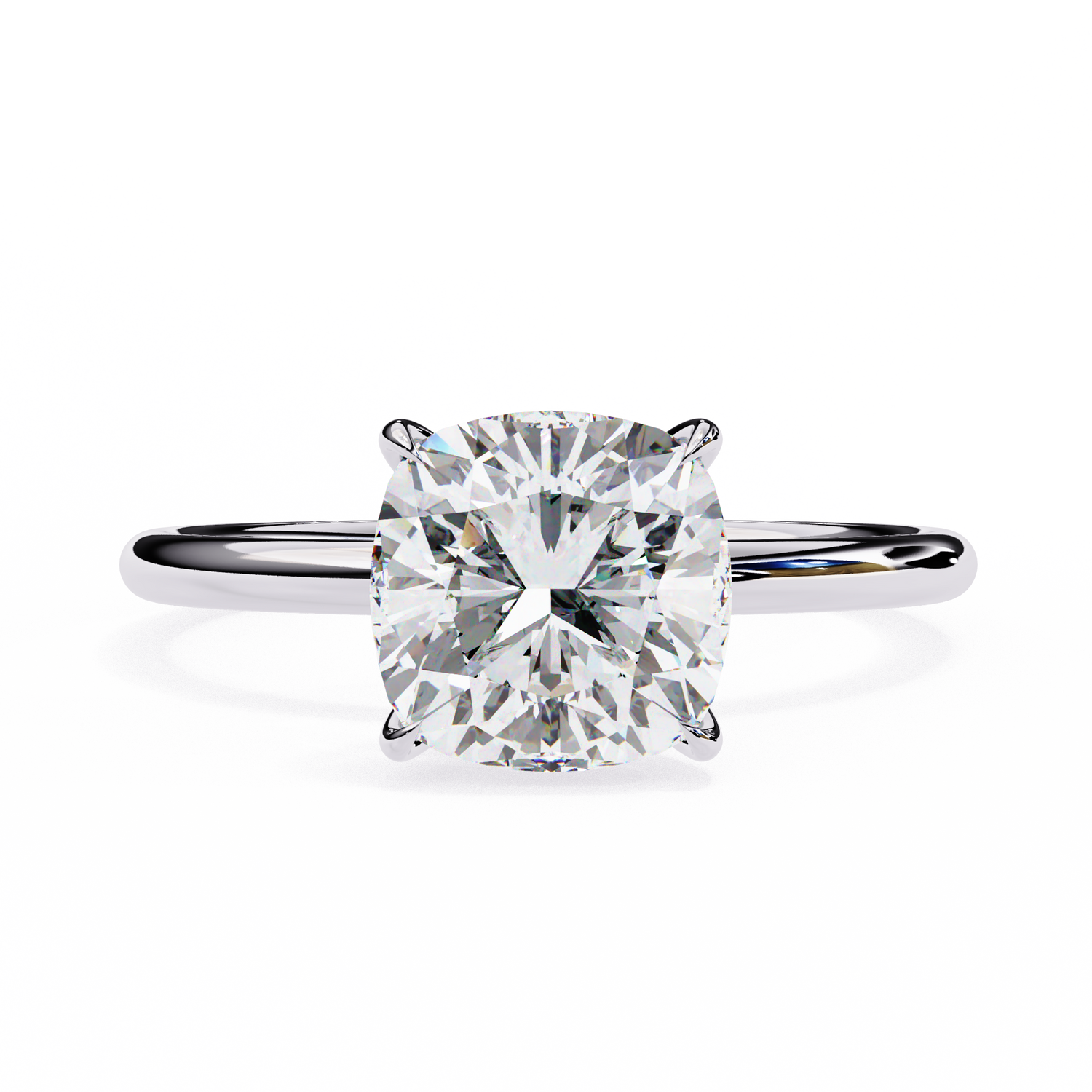 Addilynn Cushion Solitaire Ring