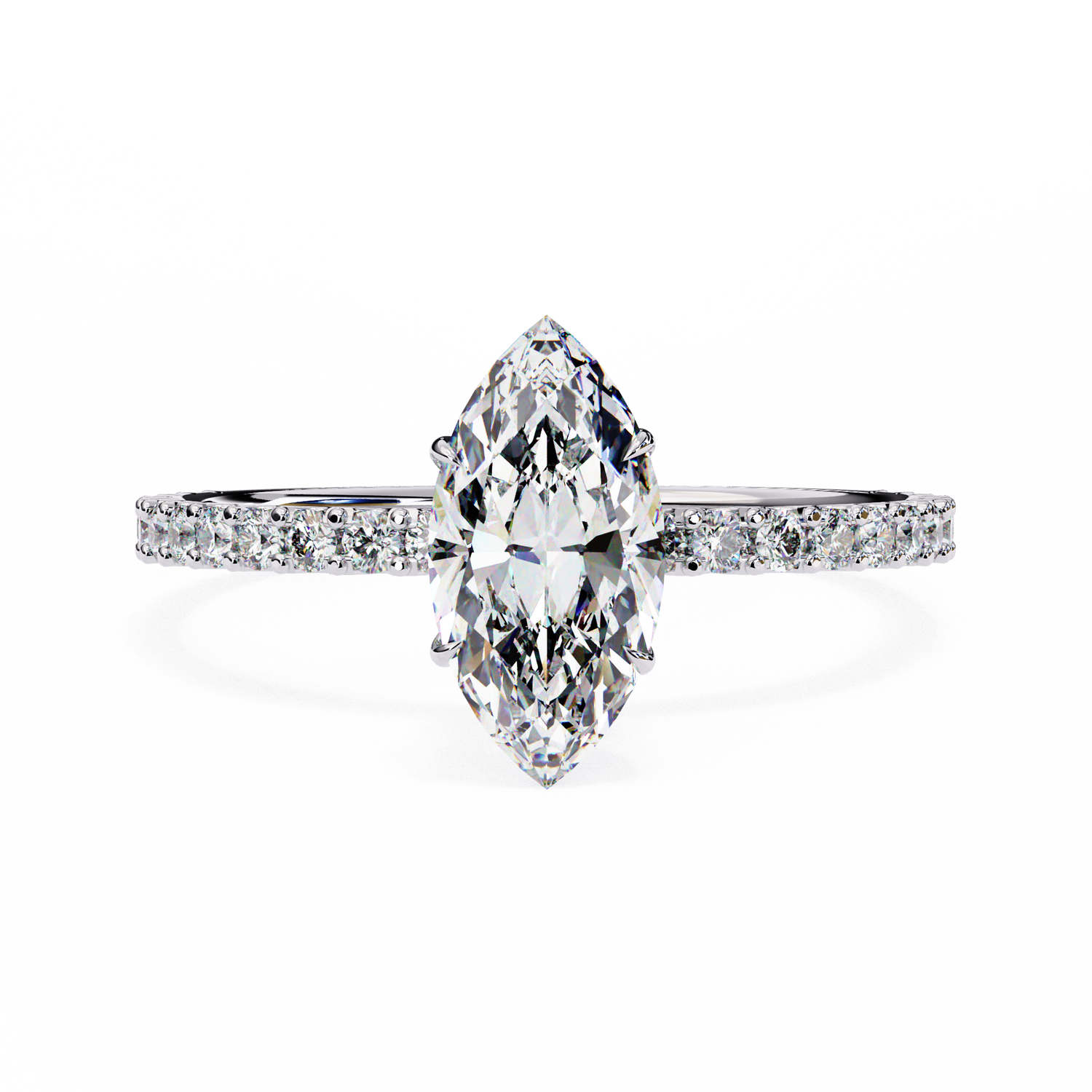 Zariyah Marquise Solitaire Ring