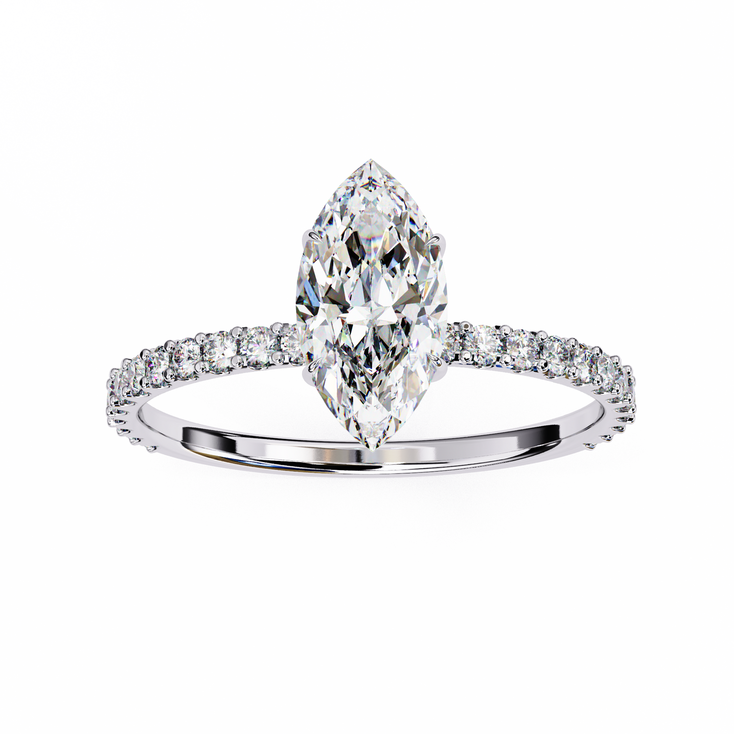 Zariyah Marquise Solitaire Ring