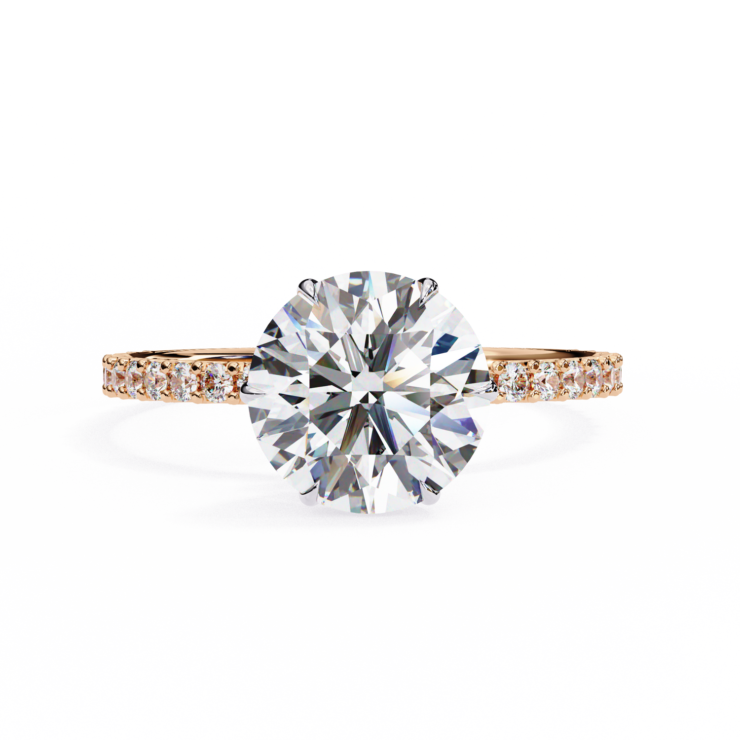 Julissa Round Solitaire Ring