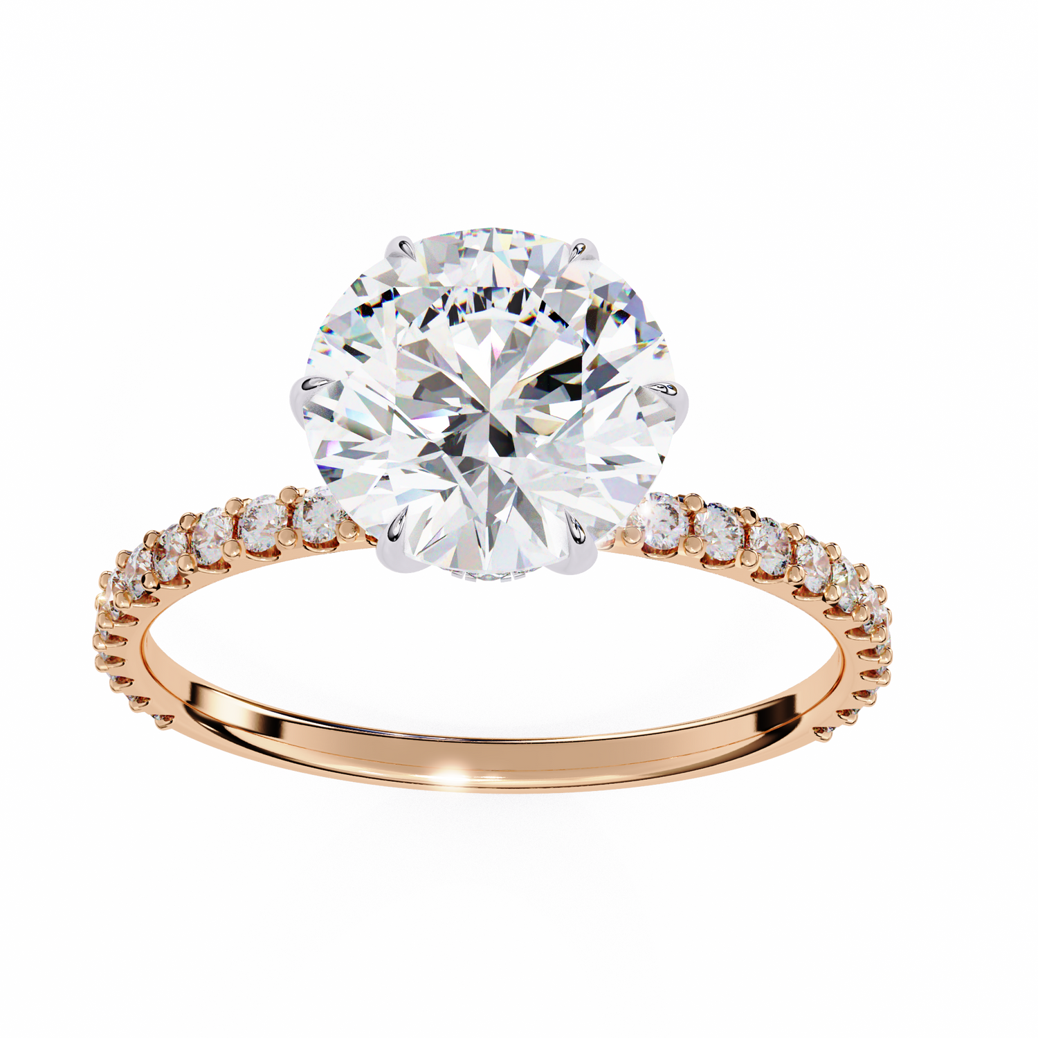 Julissa Round Solitaire Ring