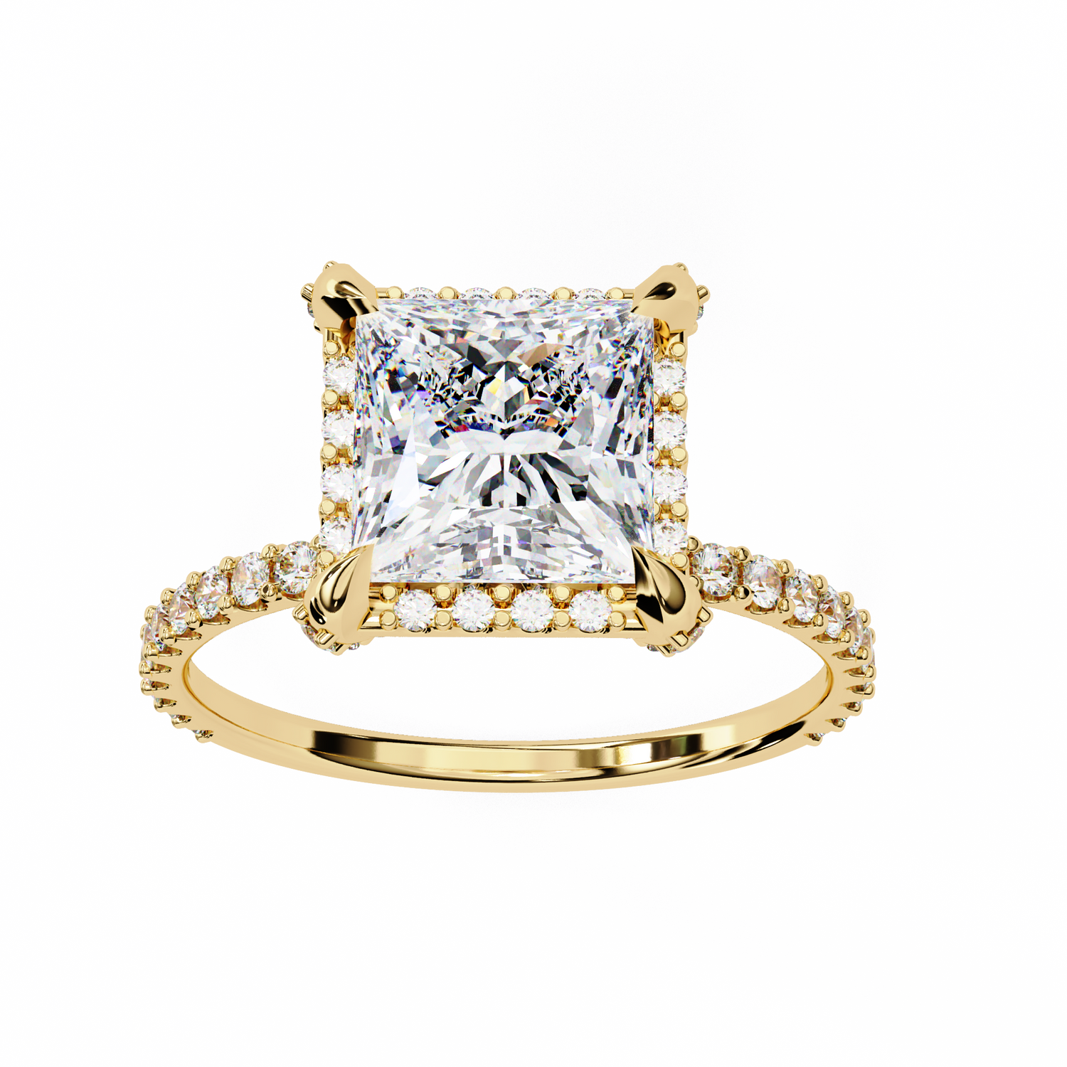 Davina Princess Solitaire Ring