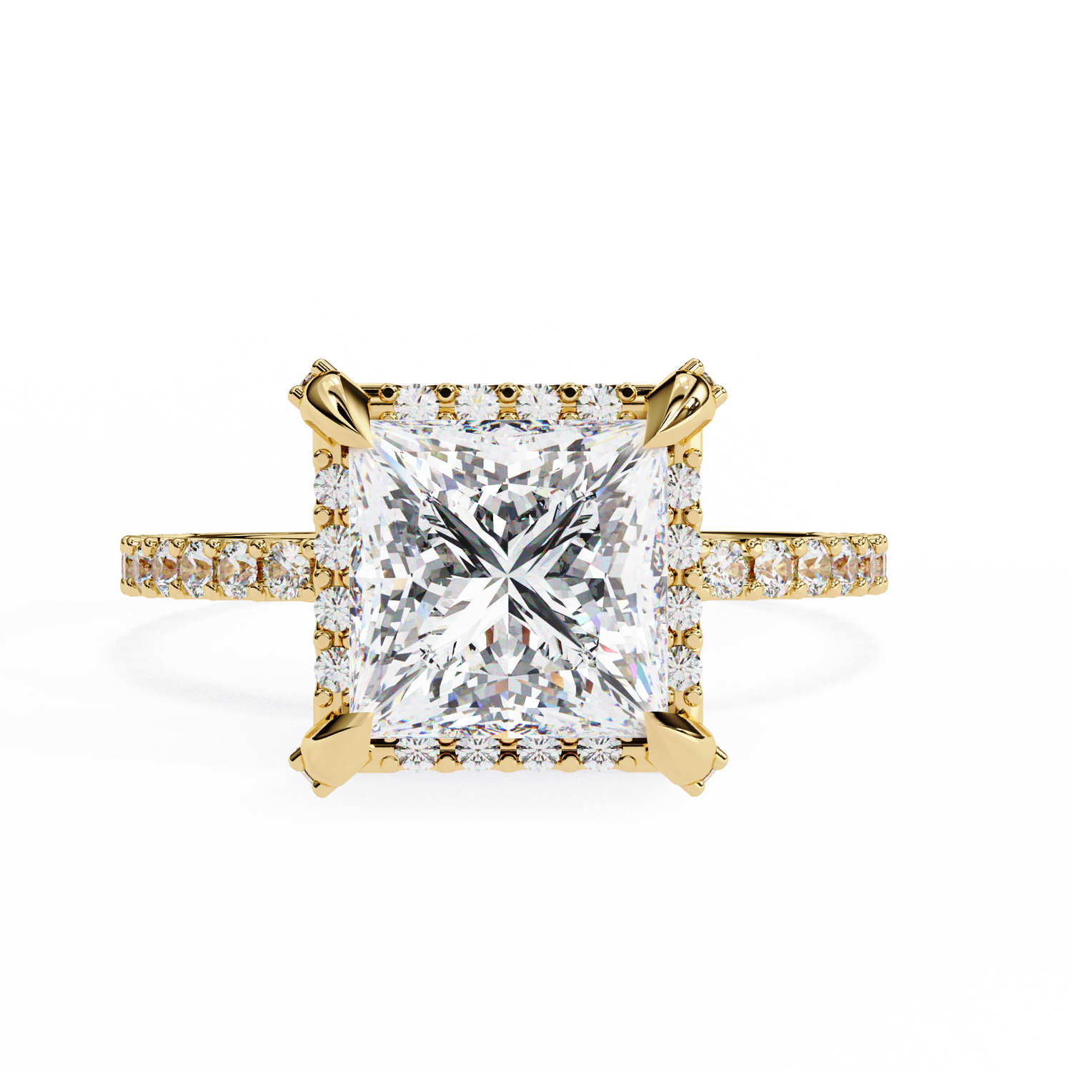Davina Princess Solitaire Ring