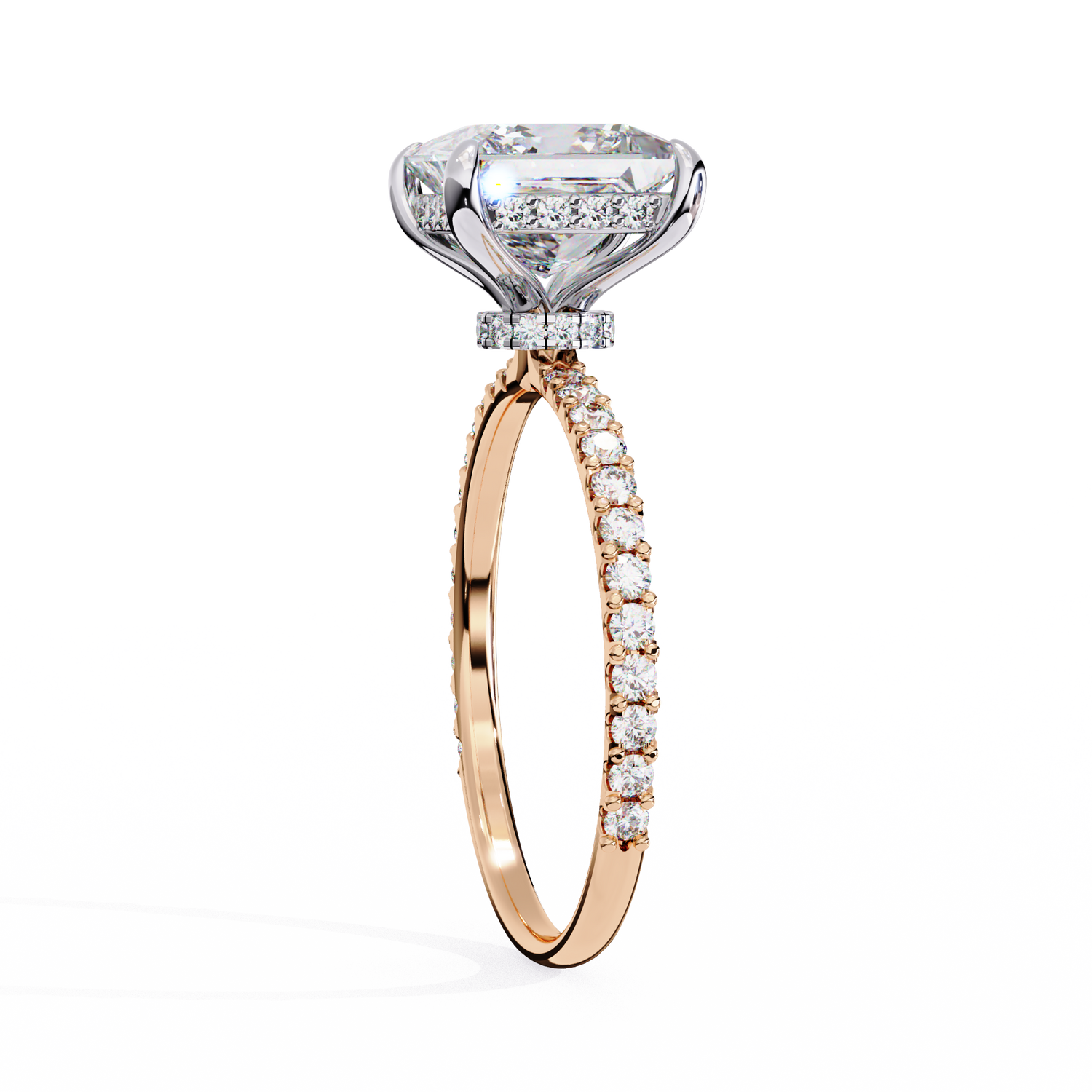 Amelie Princess Solitaire Ring