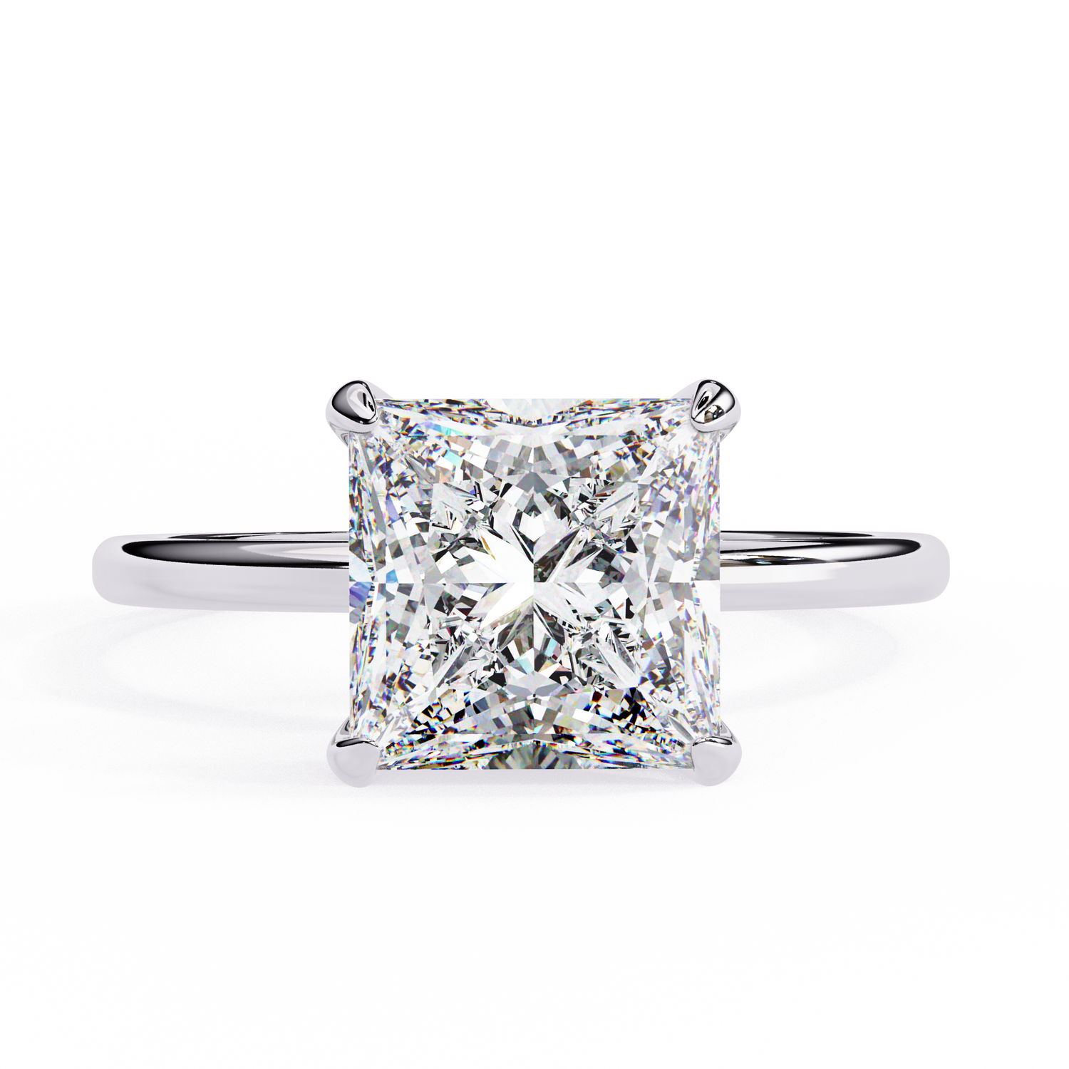 Amirah Princess Solitaire Ring