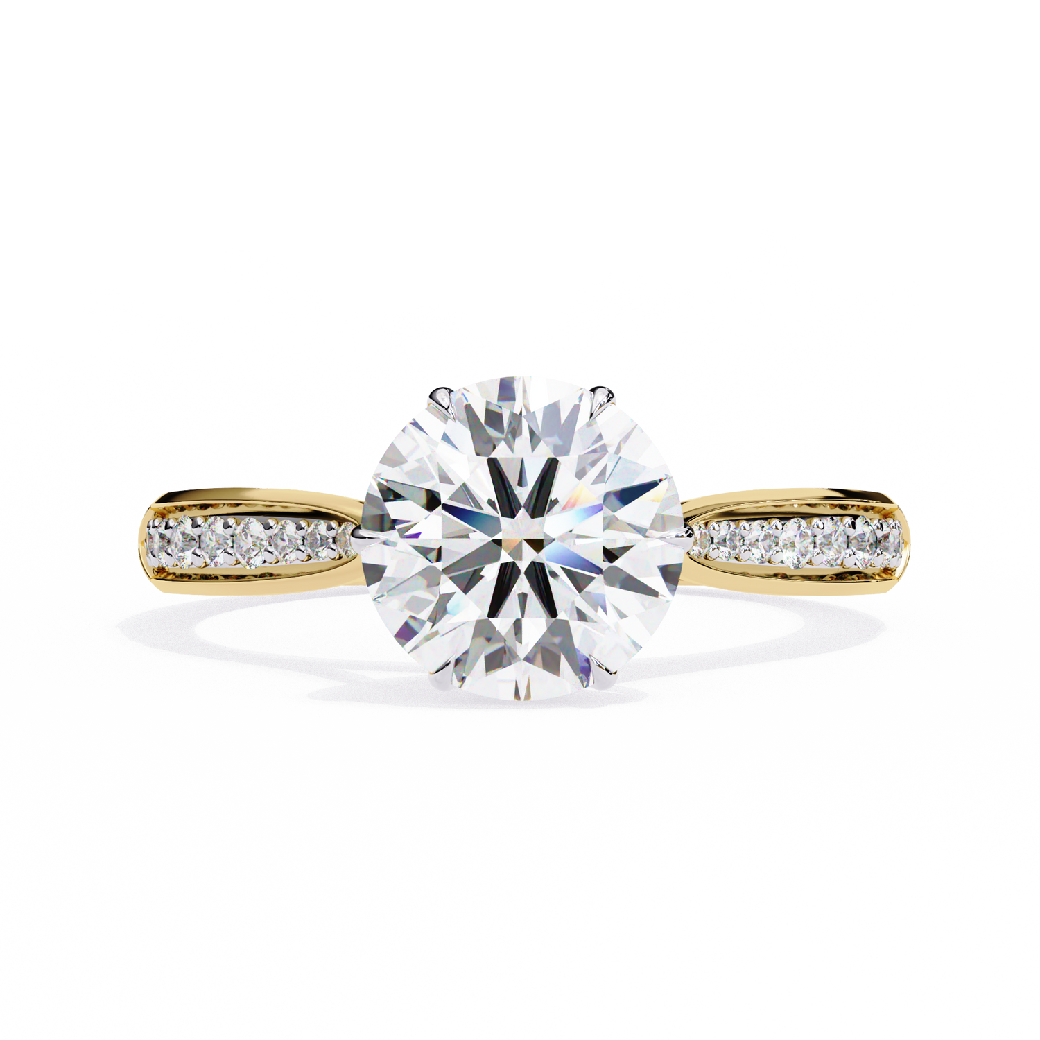 Xiomara Round Solitaire Ring