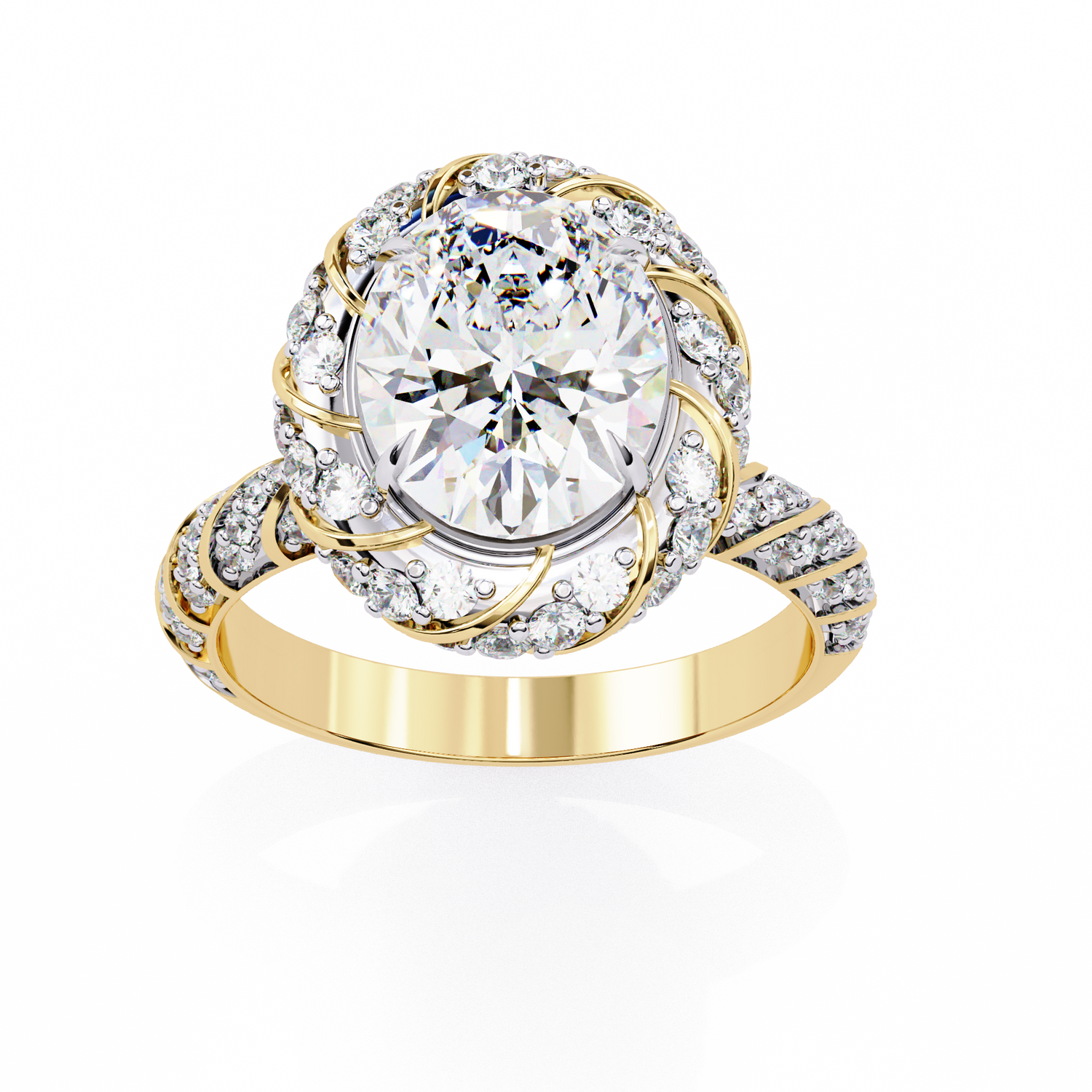Mercy Oval Solitaire Ring