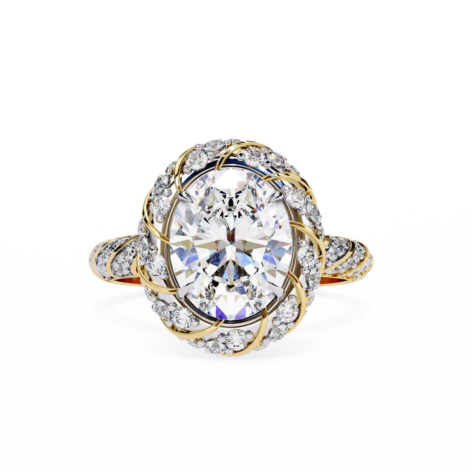 Mercy Oval Solitaire Ring