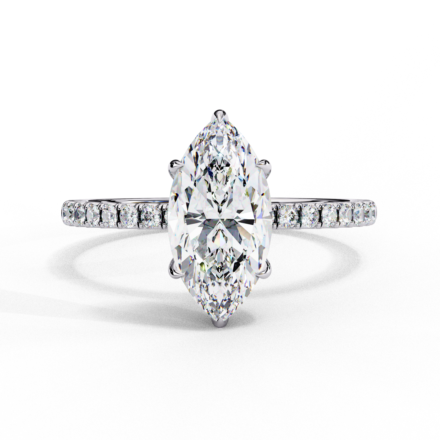 Mara Marquise Solitaire Ring