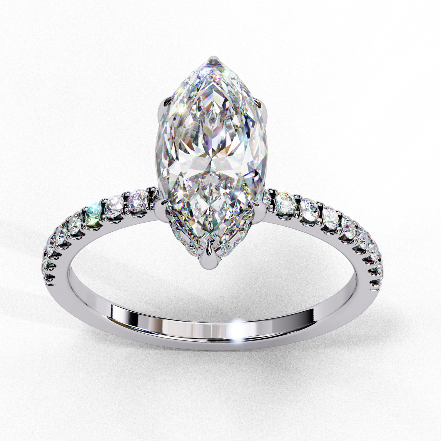 Mara Marquise Solitaire Ring