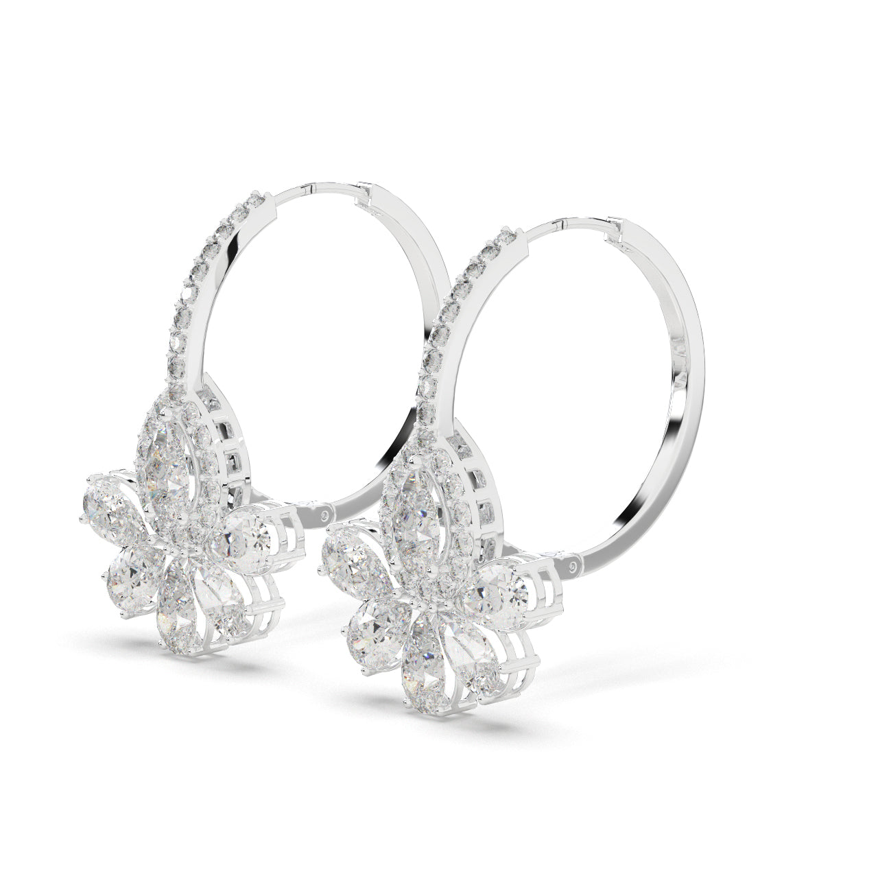 Flora Arc Hoops