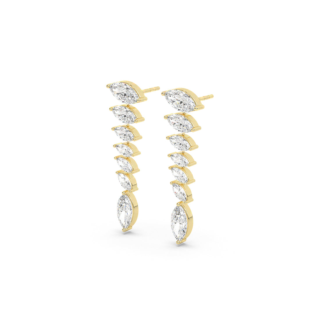 Aurora Strands Dangler Earrings