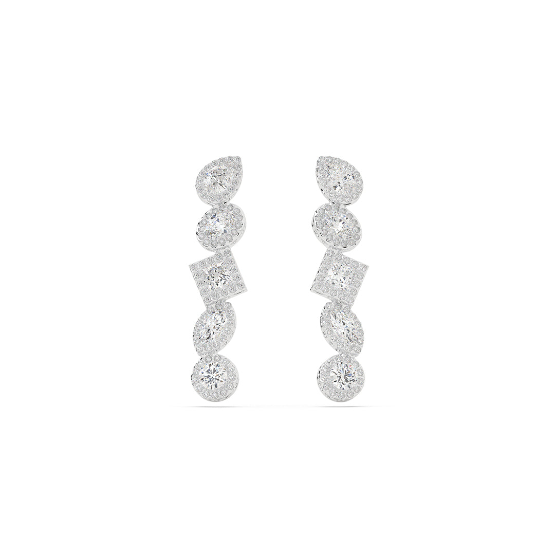 Spiral Wish Dangler Earrings